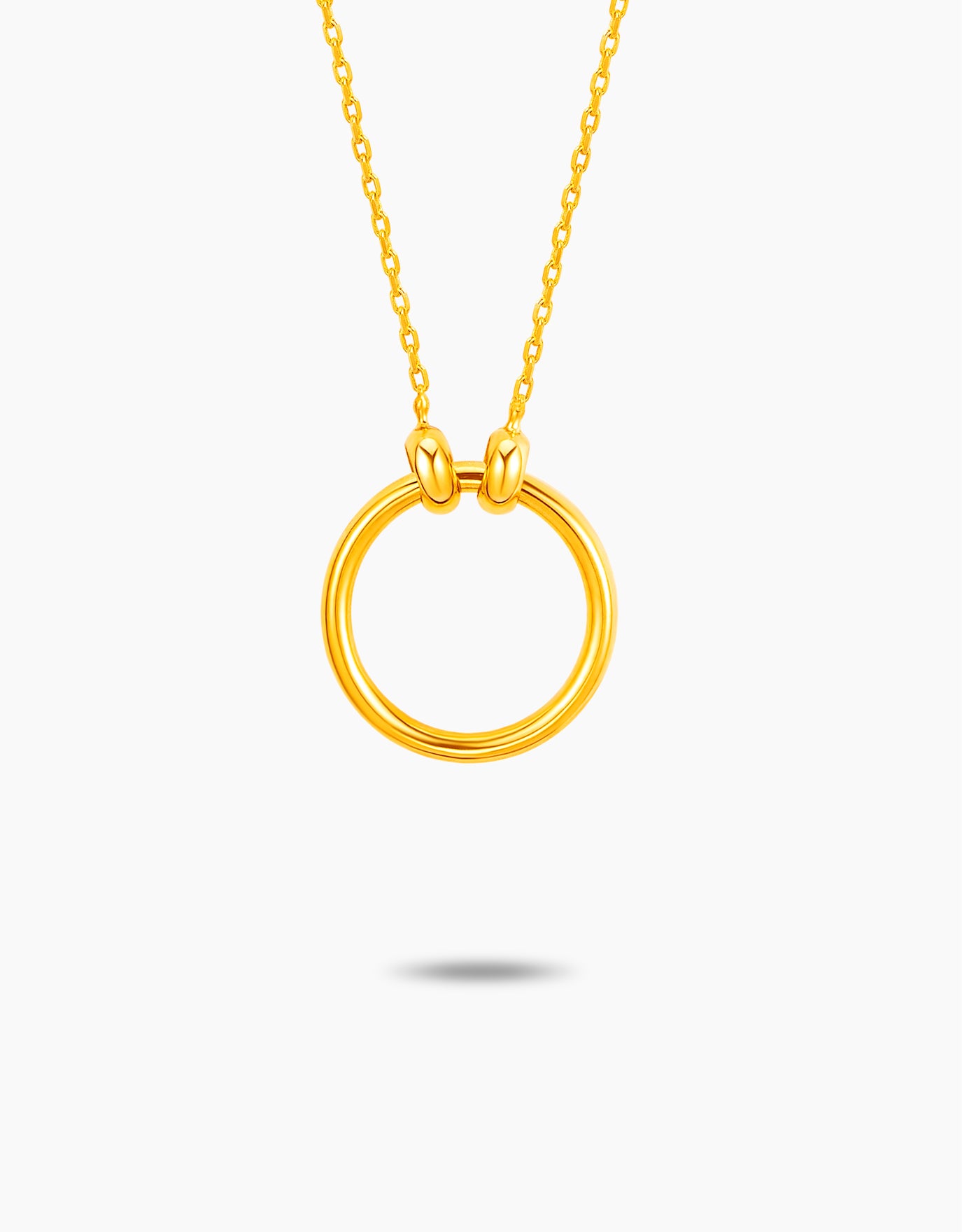 LVC MOD22 Cosmic Halo Gold Necklace