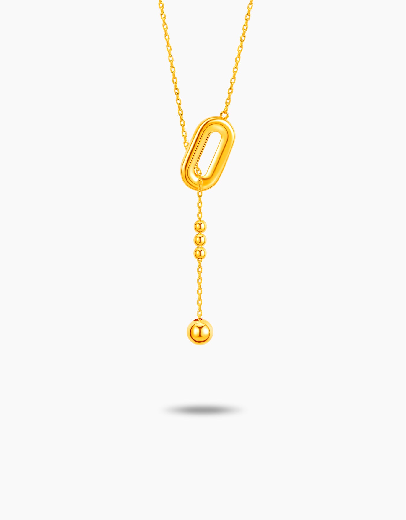 LVC MOD22 Mesmeric Cascade Gold Necklace