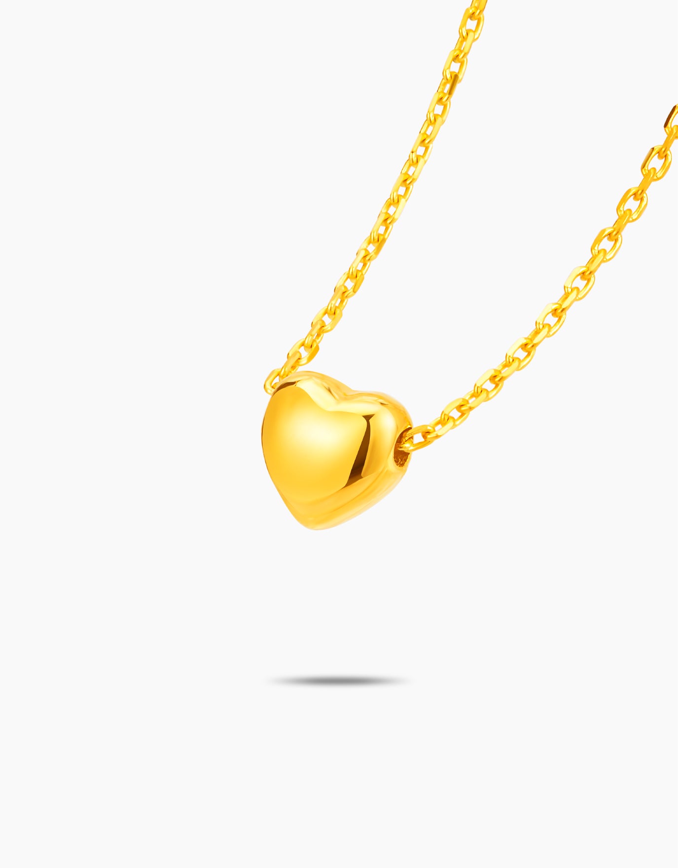 LVC MOD22 Charming Heartlette Gold Necklace