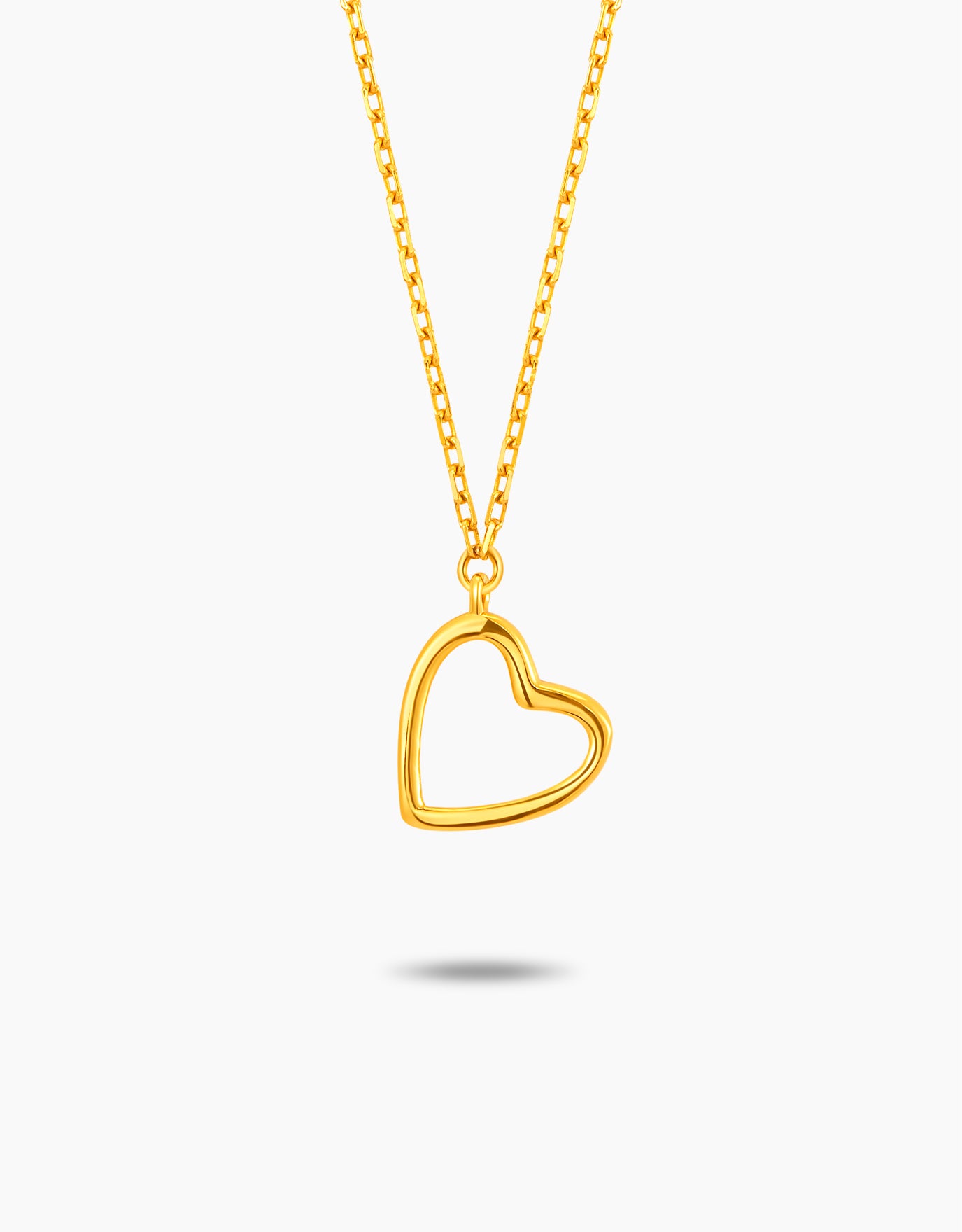 LVC MOD22 Heart Horizon Gold Necklace
