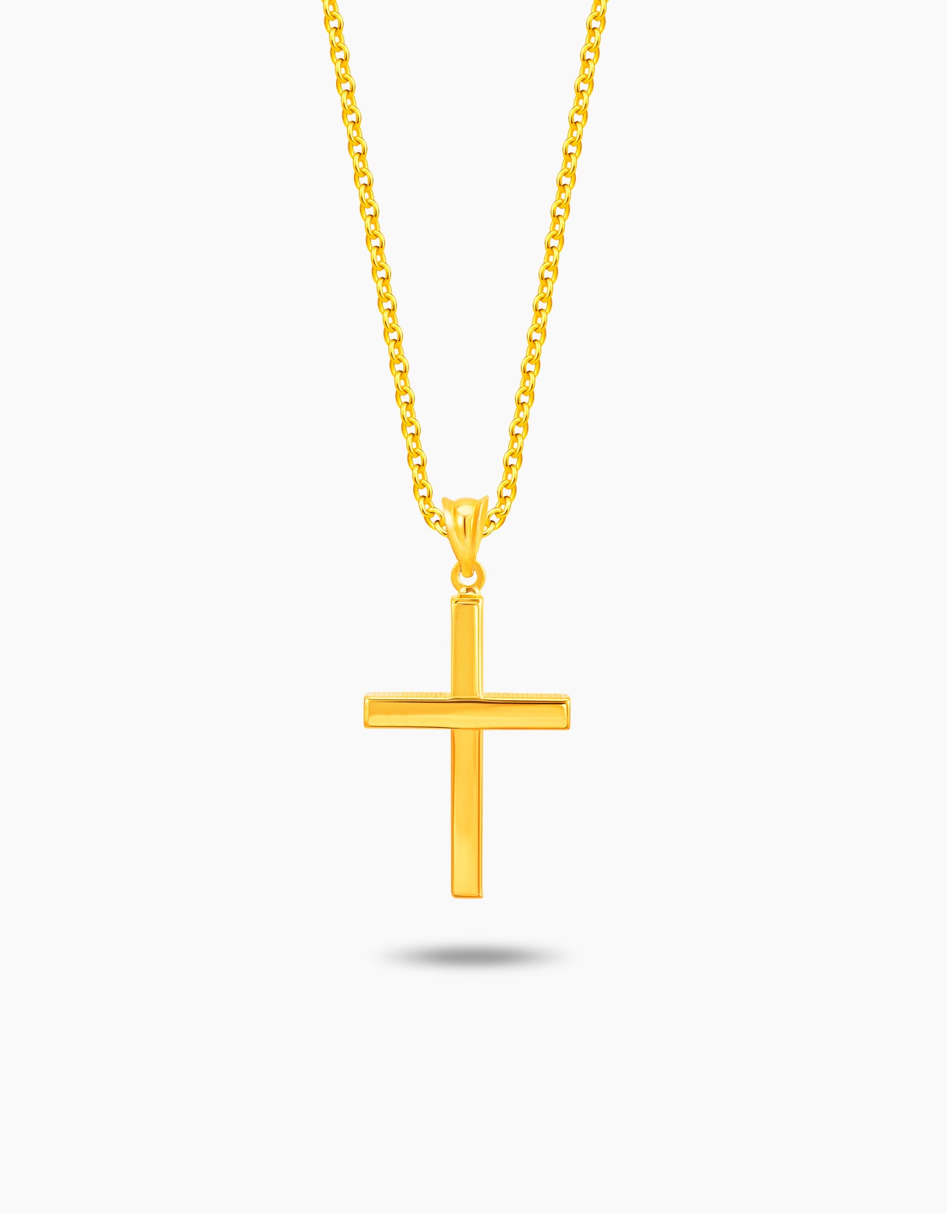 LVC MOD22 Divine Resolve Gold Cross Pendant