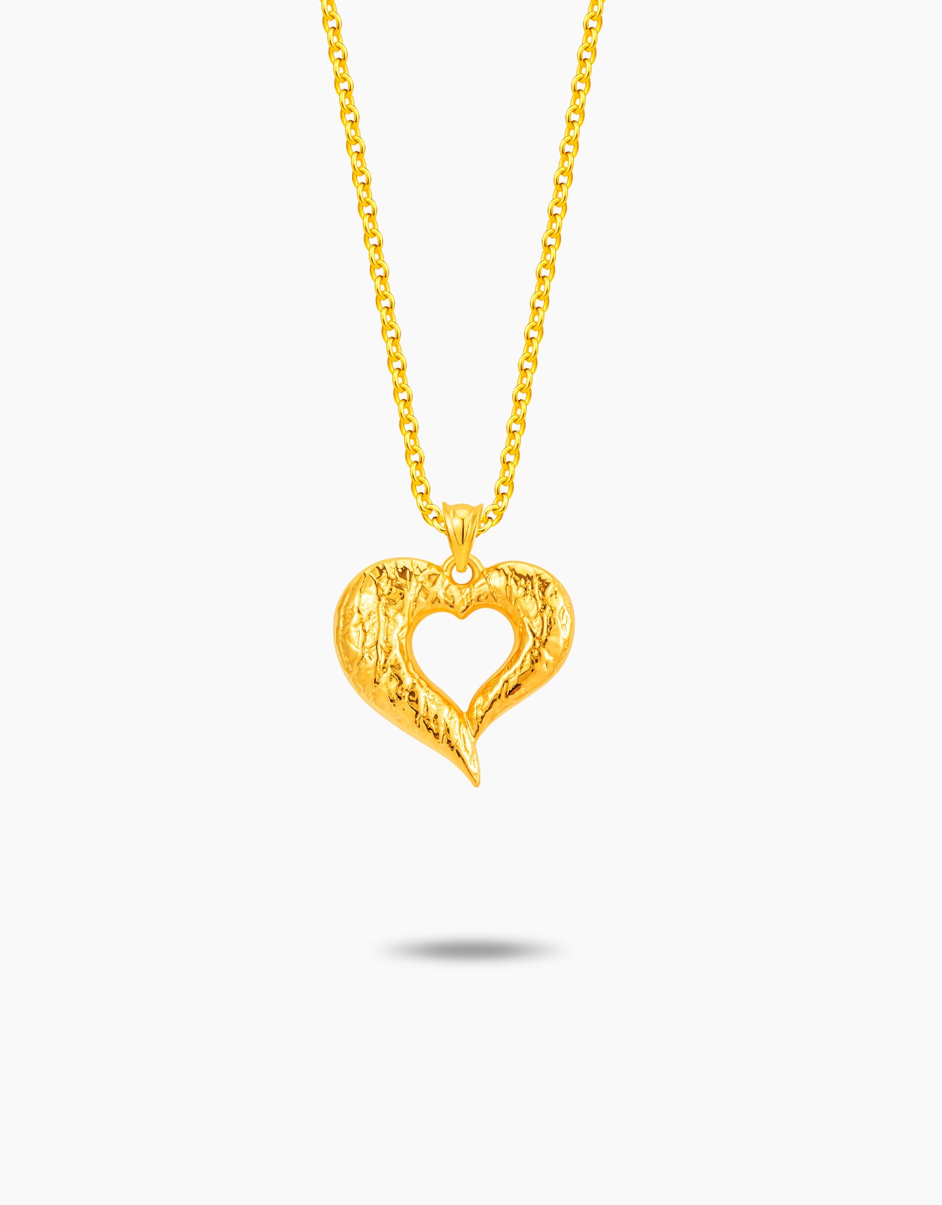 LVC MOD22 Haven Heart Gold Pendant