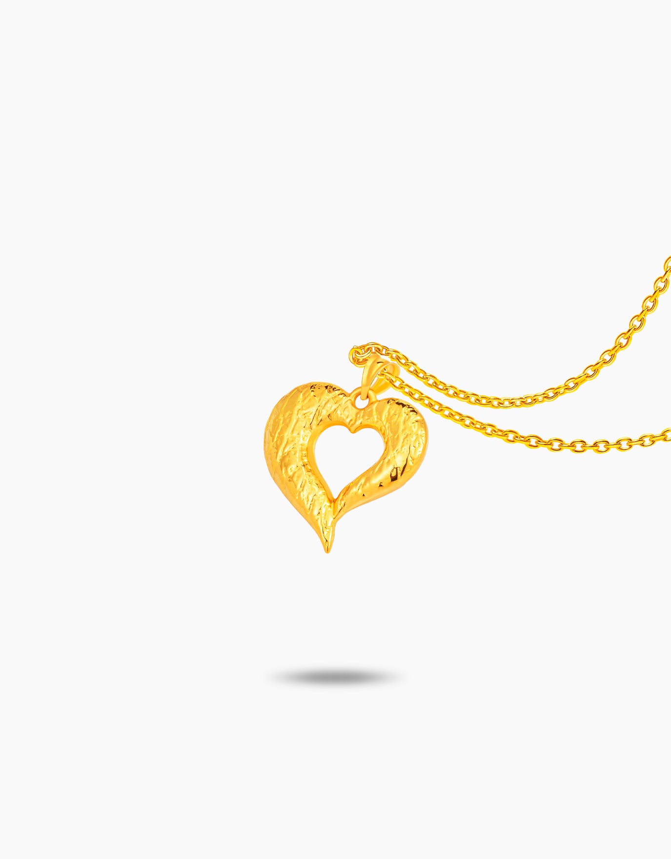 LVC MOD22 Haven Heart Gold Pendant