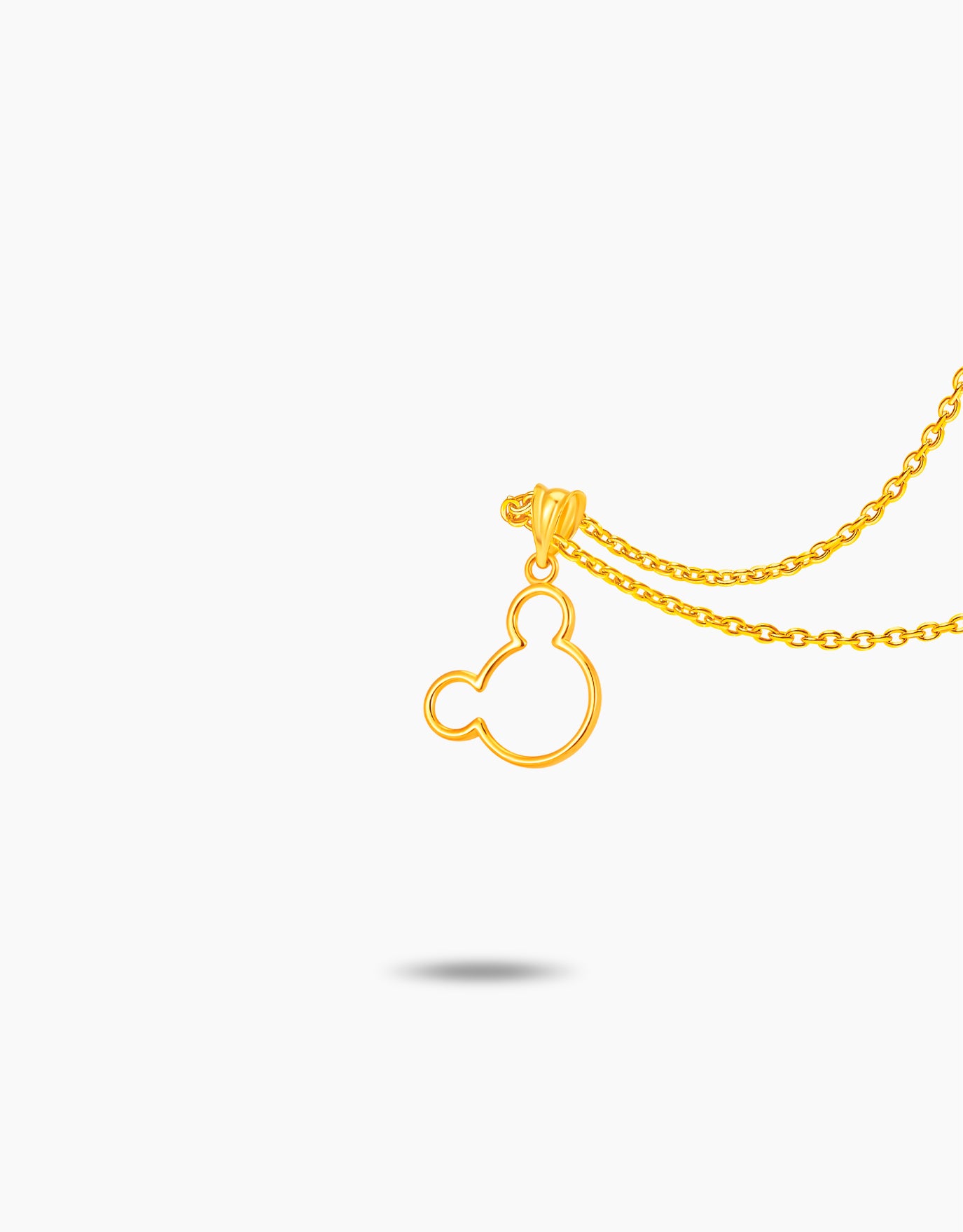 LVC MOD22 Beary Adorable Gold Pendant