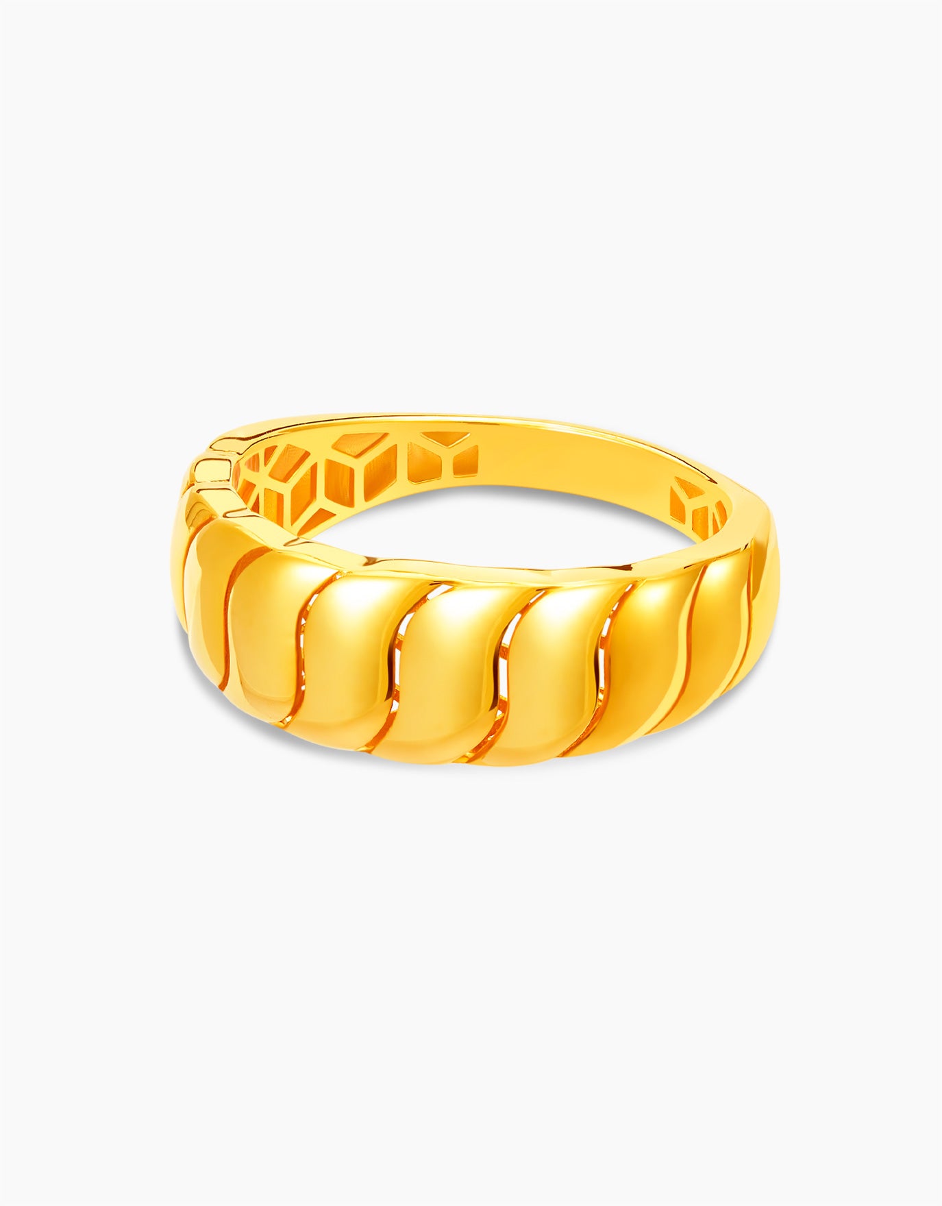 LVC MOD22 Serpent's Dance Gold Ring