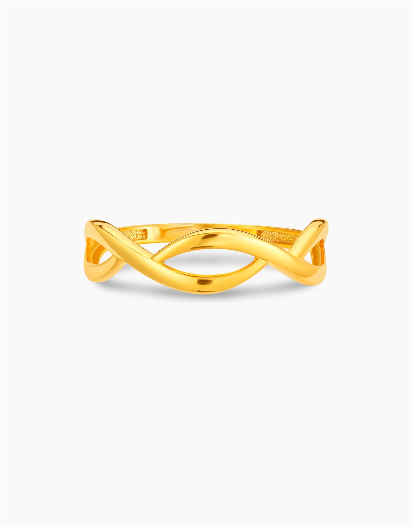 LVC MOD22 Serene Flow Gold Ring