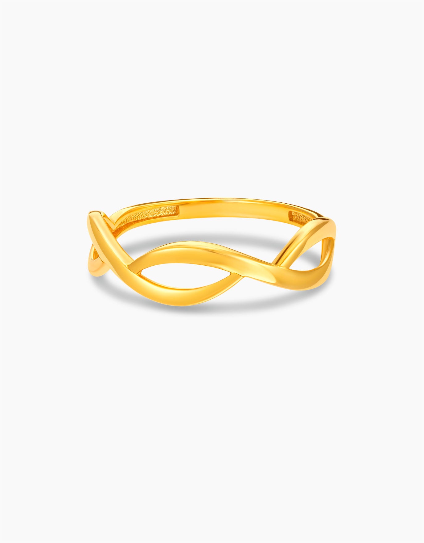 LVC MOD22 Serene Flow Gold Ring