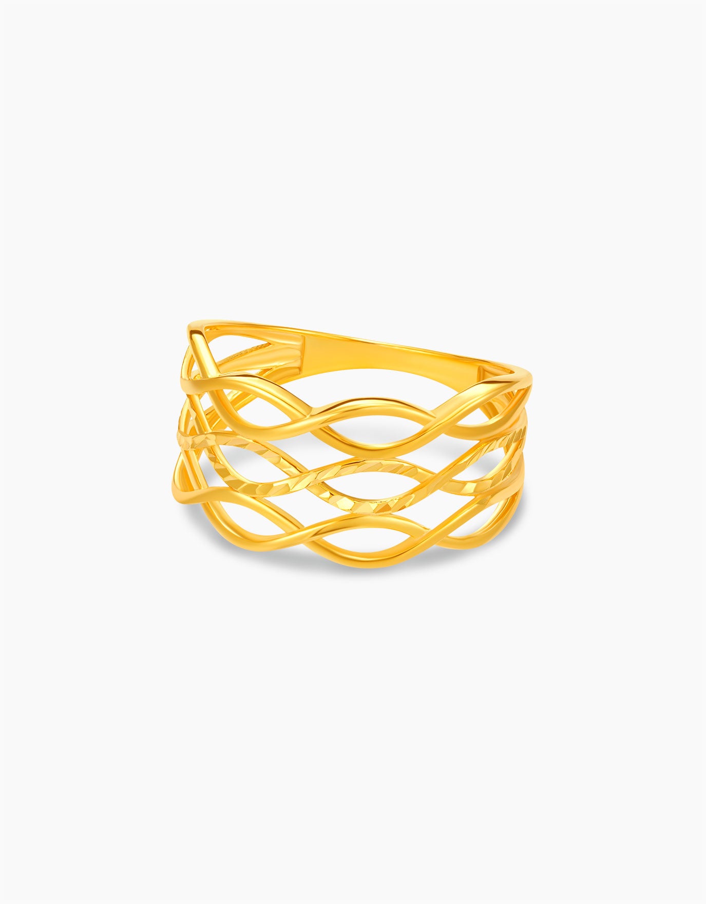 LVC MOD22 Tidal Flow Gold Ring