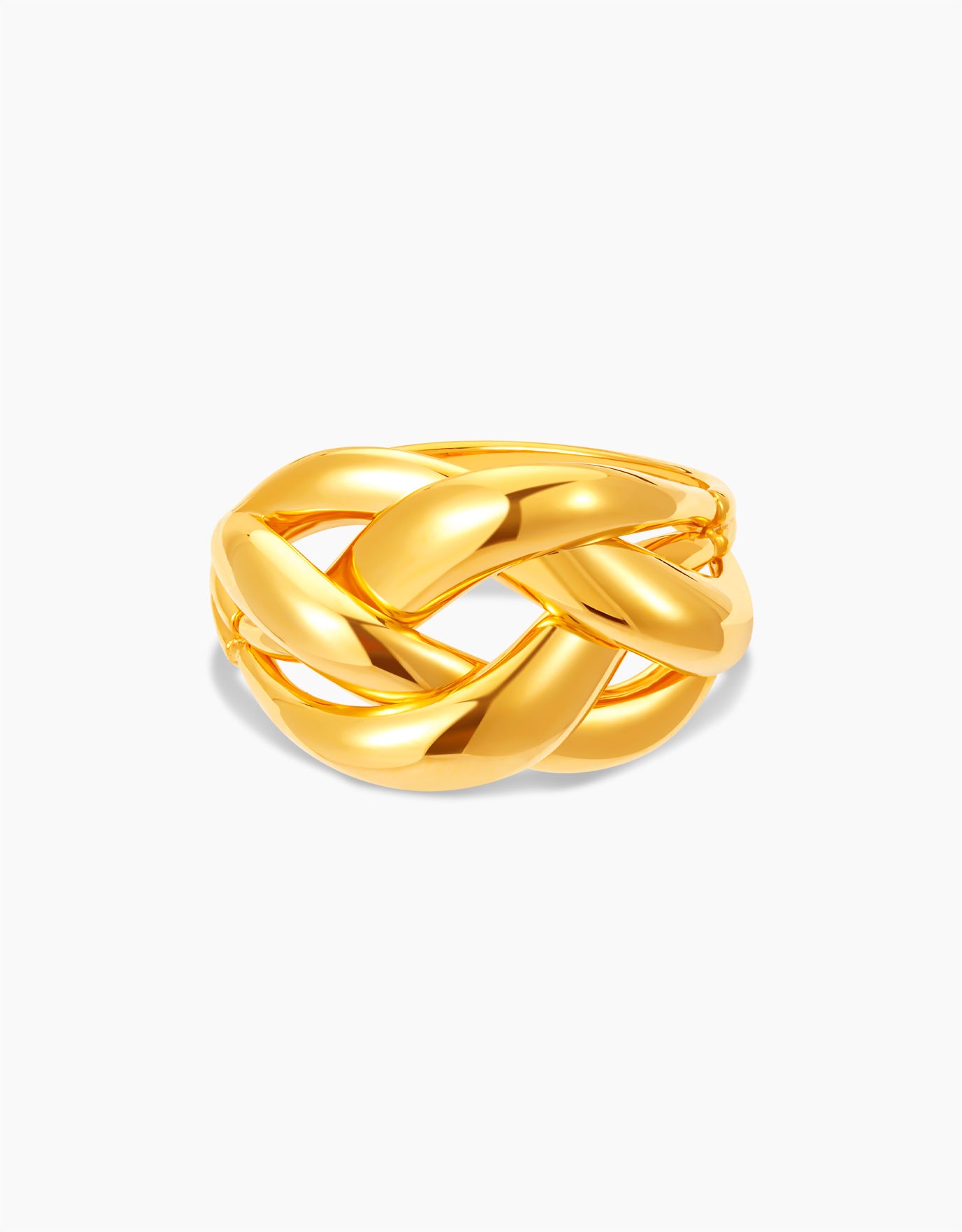 LVC MOD22 Interwoven Binds Gold Ring