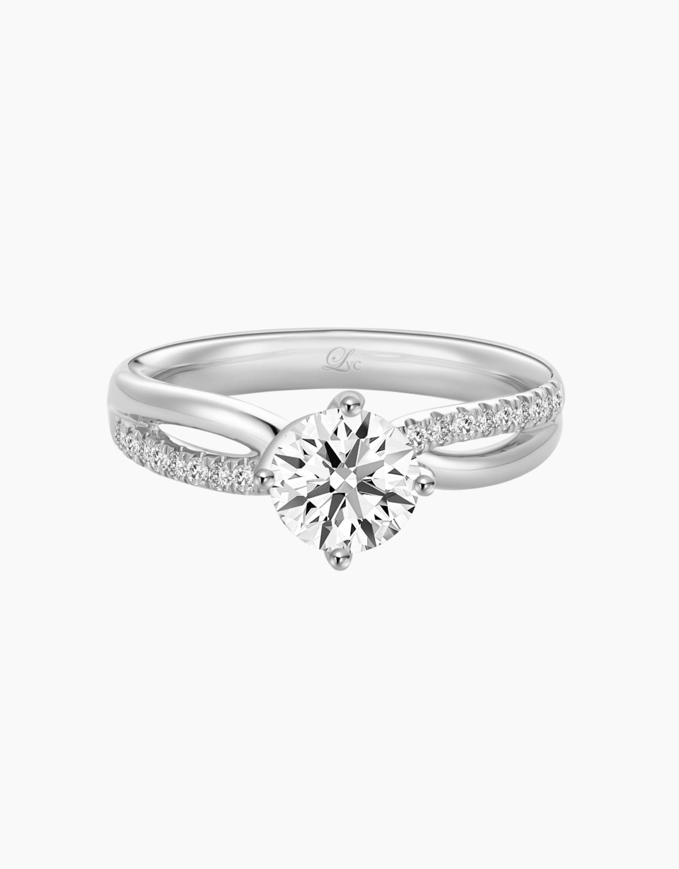 LVC Precieux Endear Twirl Diamond Ring