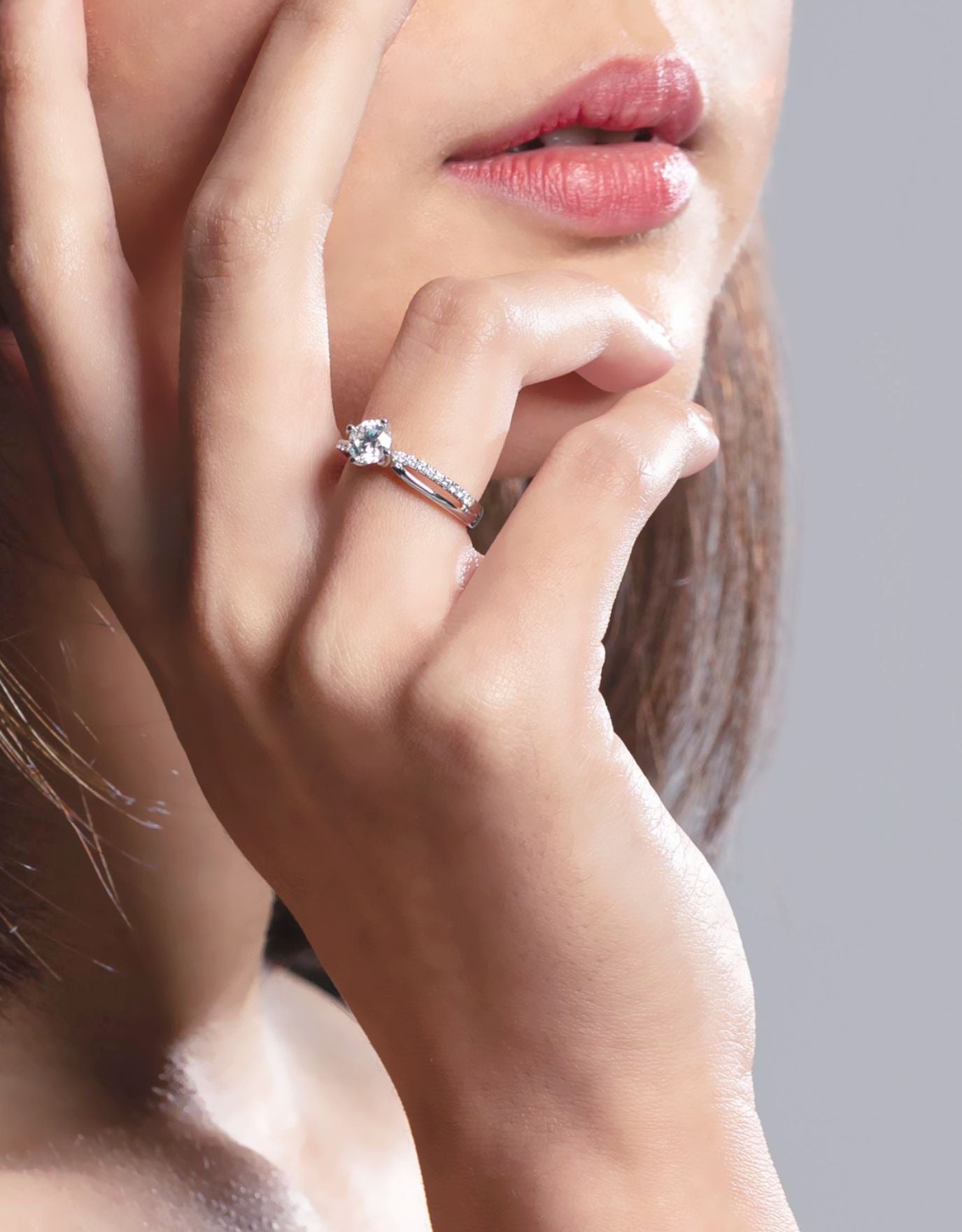 LVC Precieux Endear Twirl Diamond Ring