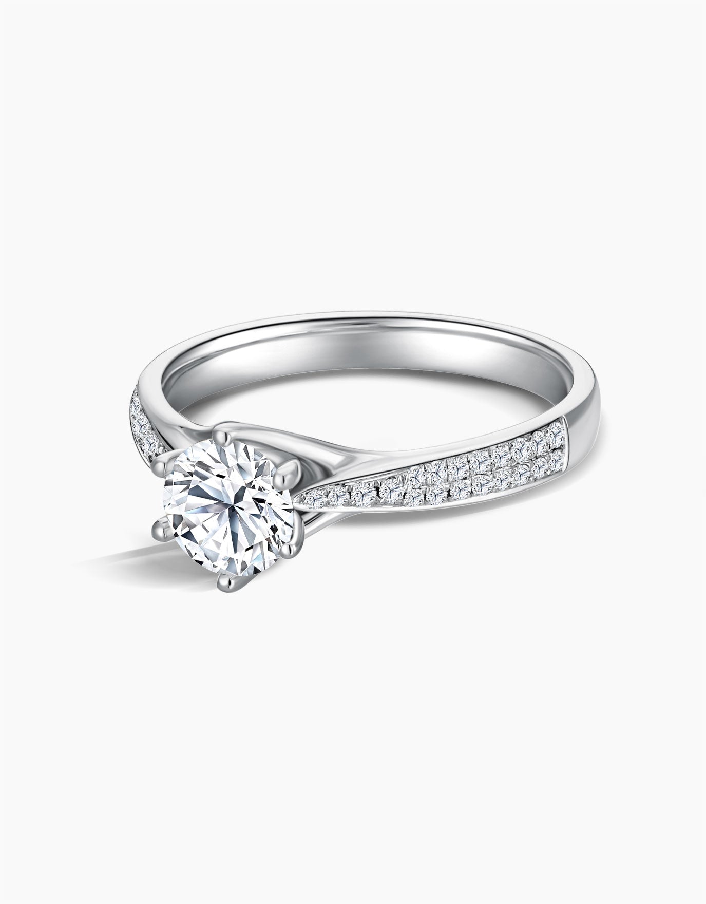 LVC Precieux Endear Diamond Ring in 6 prongs