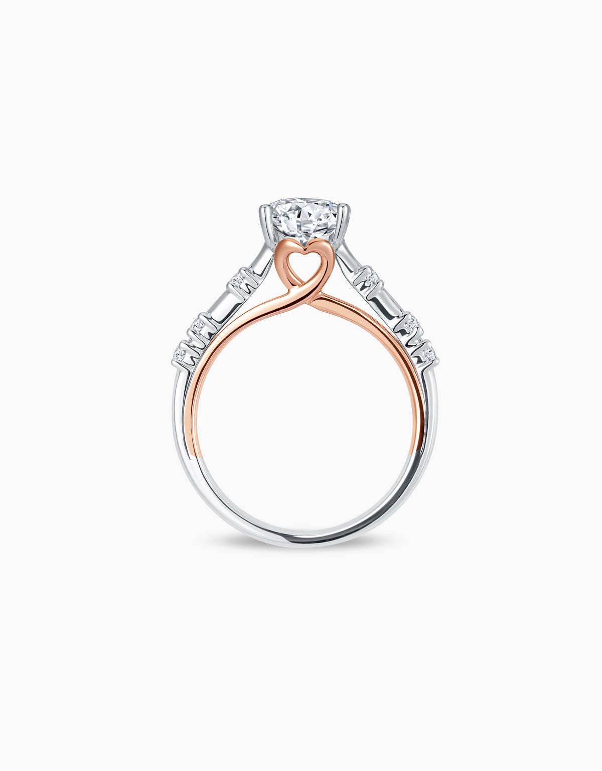 LVC Say Love™ Heart Twist Diamond Ring