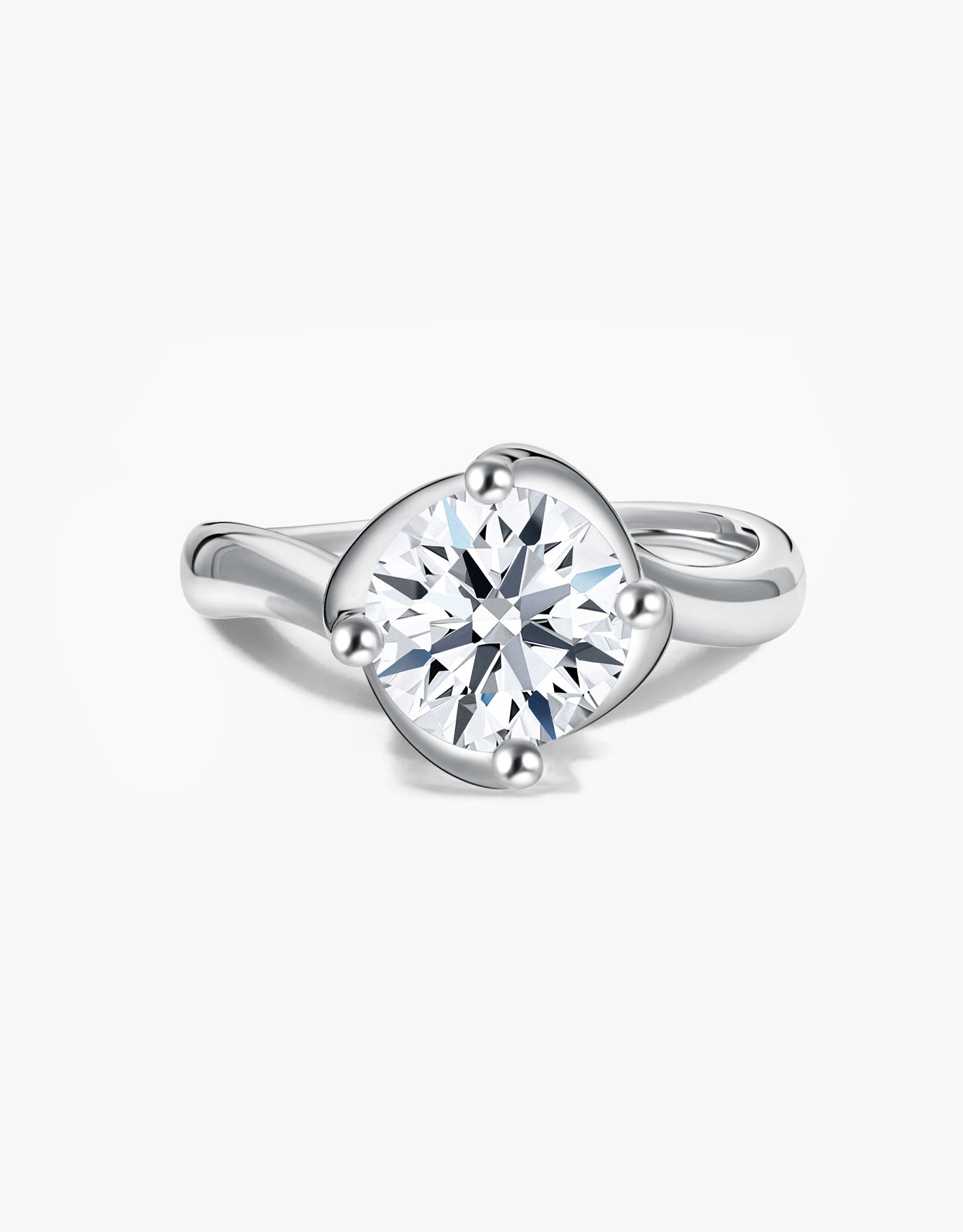 LVC Precieux Classic Twist Diamond Ring