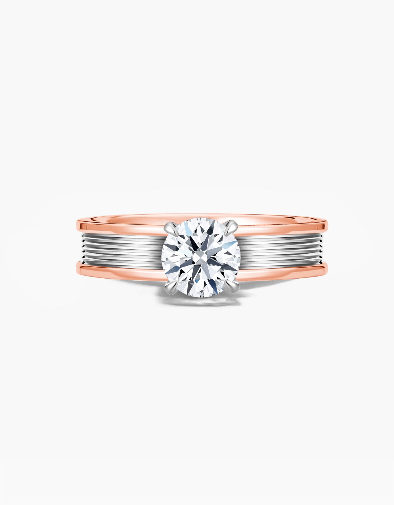 LVC Precieux Promise (Slim) Diamond Ring in 4 prongs