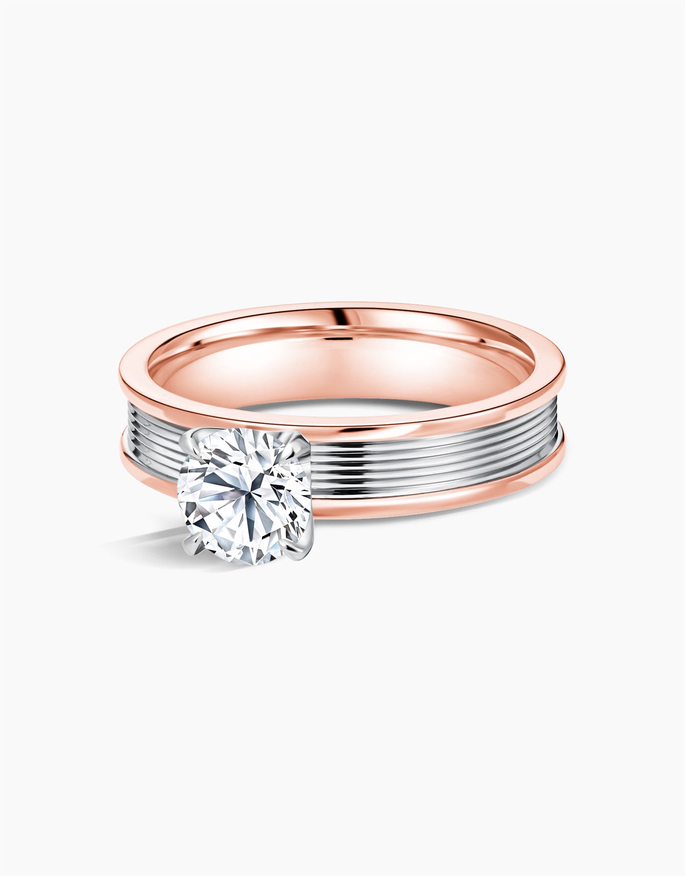 LVC Precieux Promise (Slim) Diamond Ring in 4 prongs
