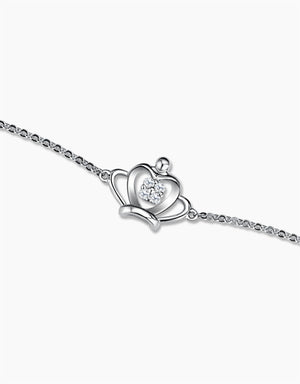 LVC Charmes Tiara Crown Diamond Bracelet