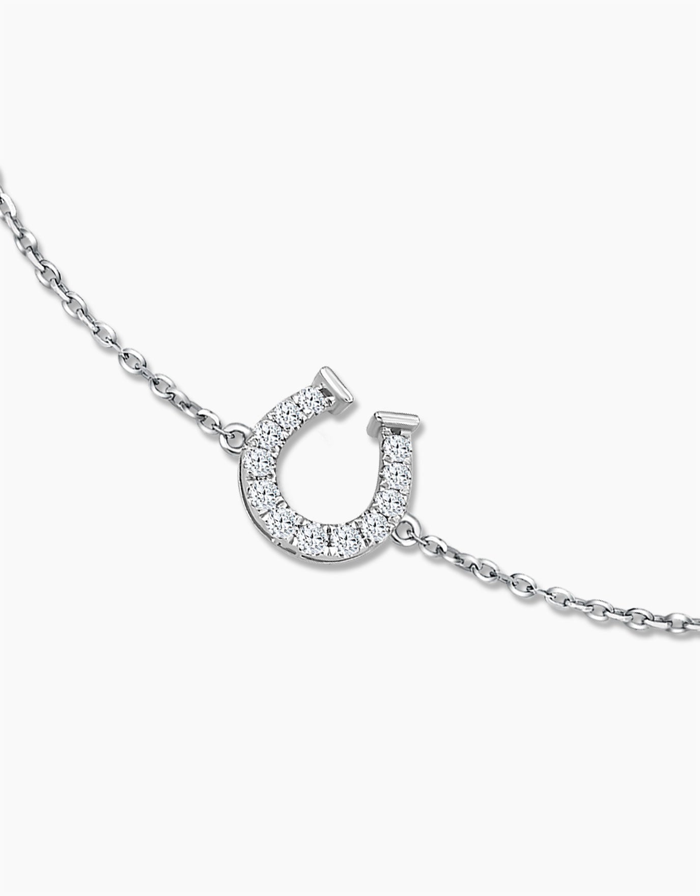 LVC Charmes Horseshoe Diamond Bracelet