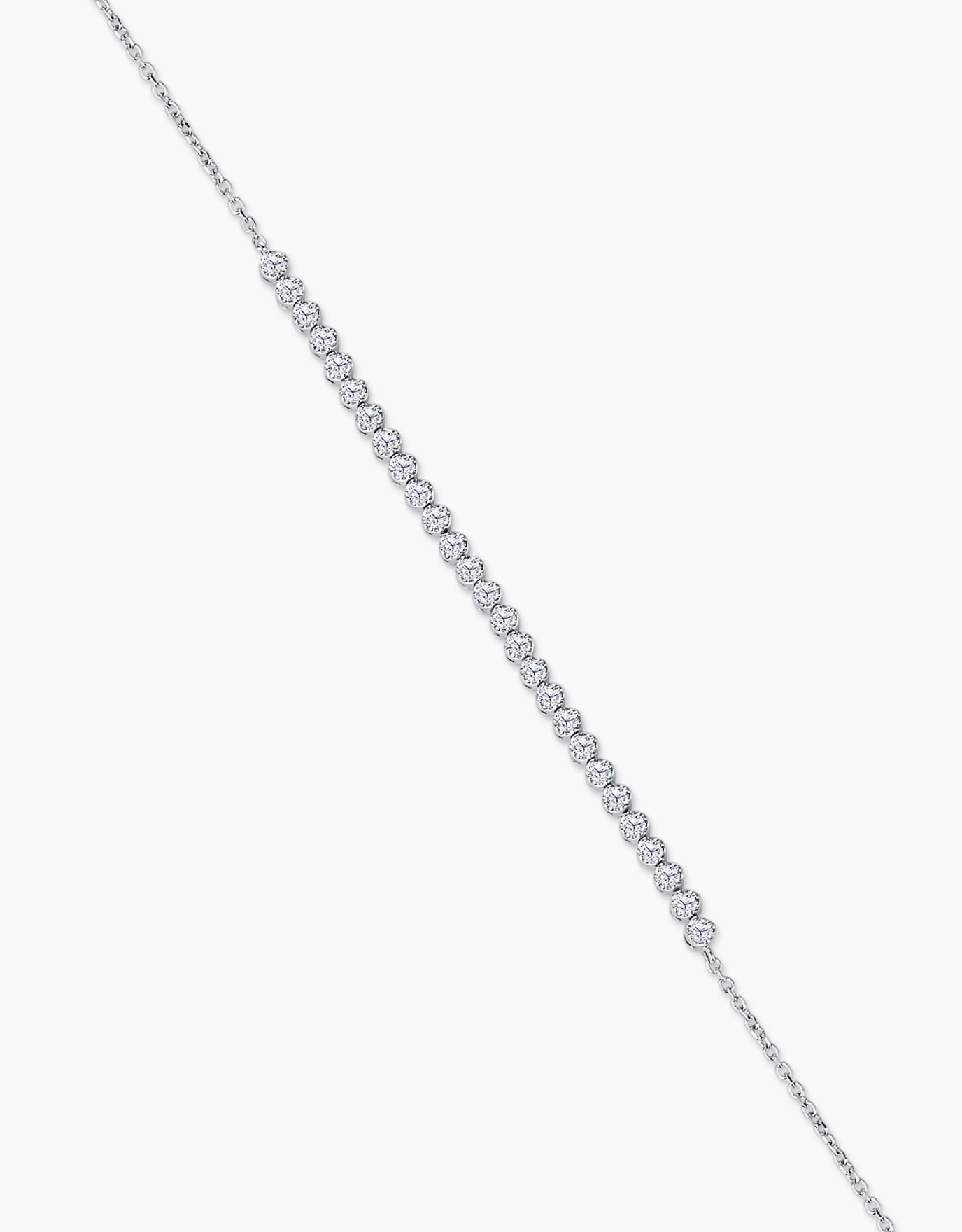 Tennis Dazzling Row Diamond Bracelet