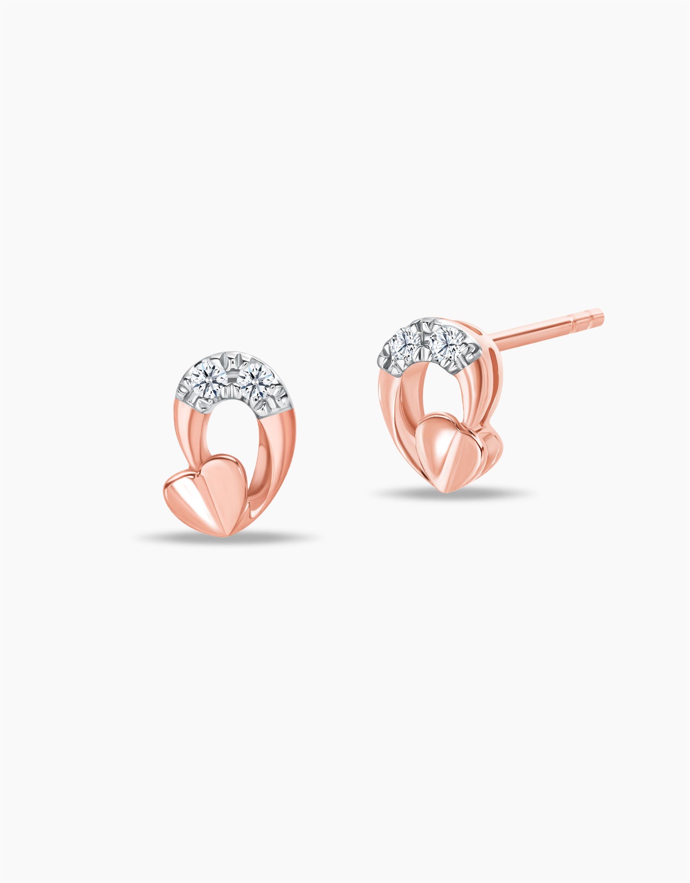 LVC Charmes Whispers of Love Diamond Earrings