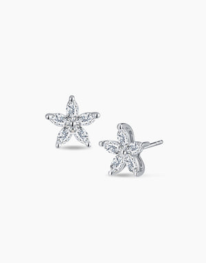 LVC Charmes Astral Bloom Diamond Earrings