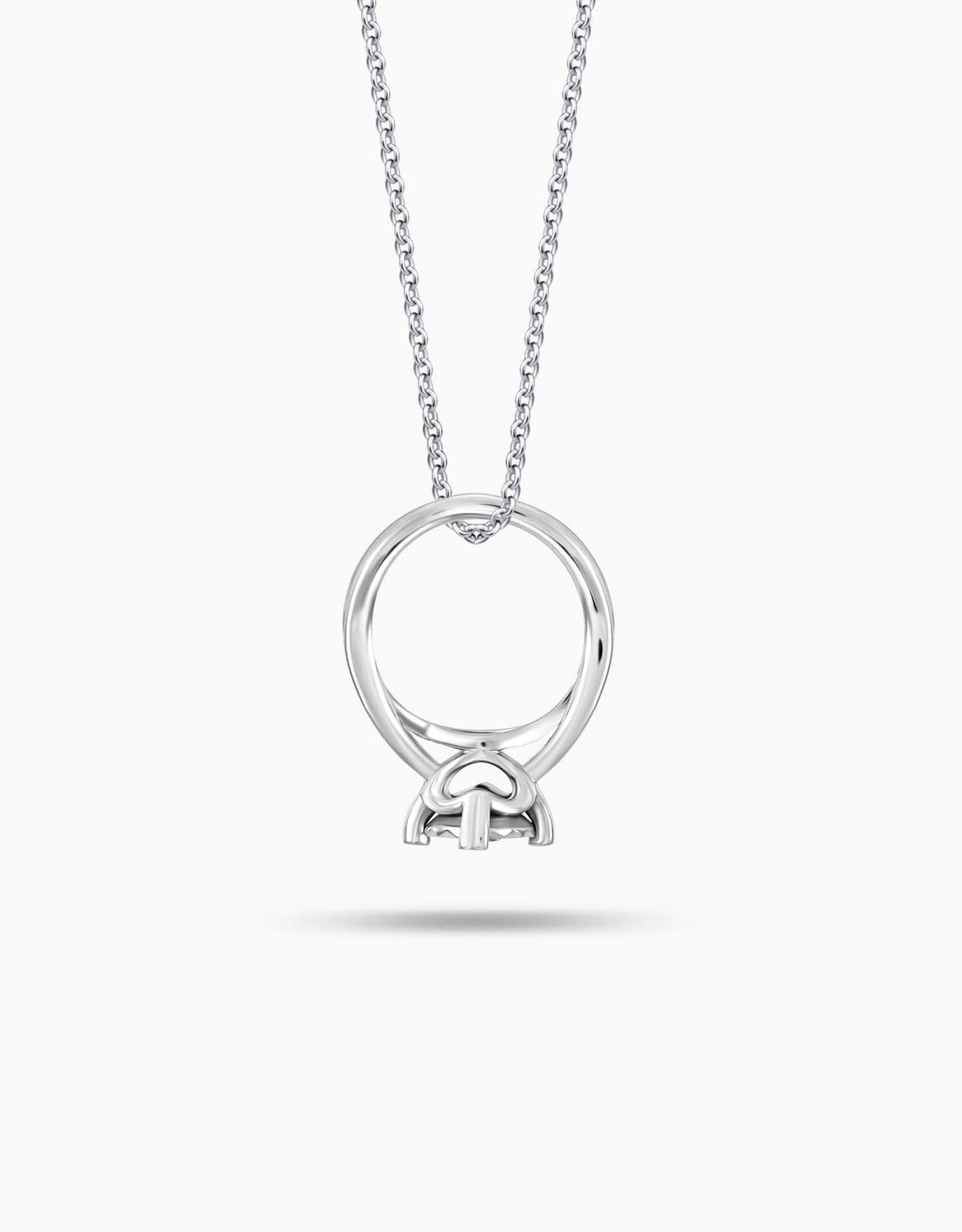 LVC Charmes Love Journey Mini Ring Diamond Pendant