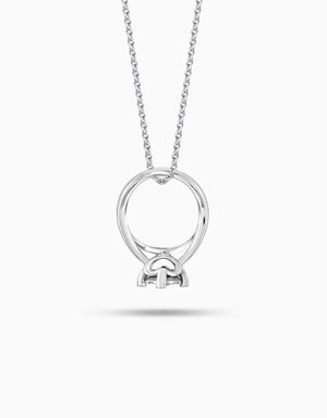 LVC Charmes Love Journey Mini Ring Diamond Pendant