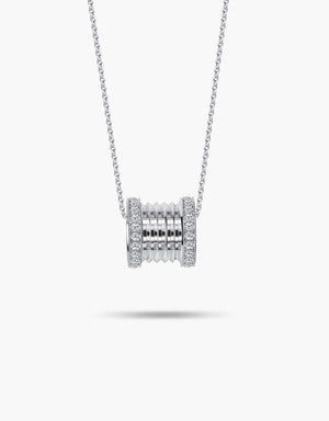 LVC Promise Signature Large Diamond Pendant