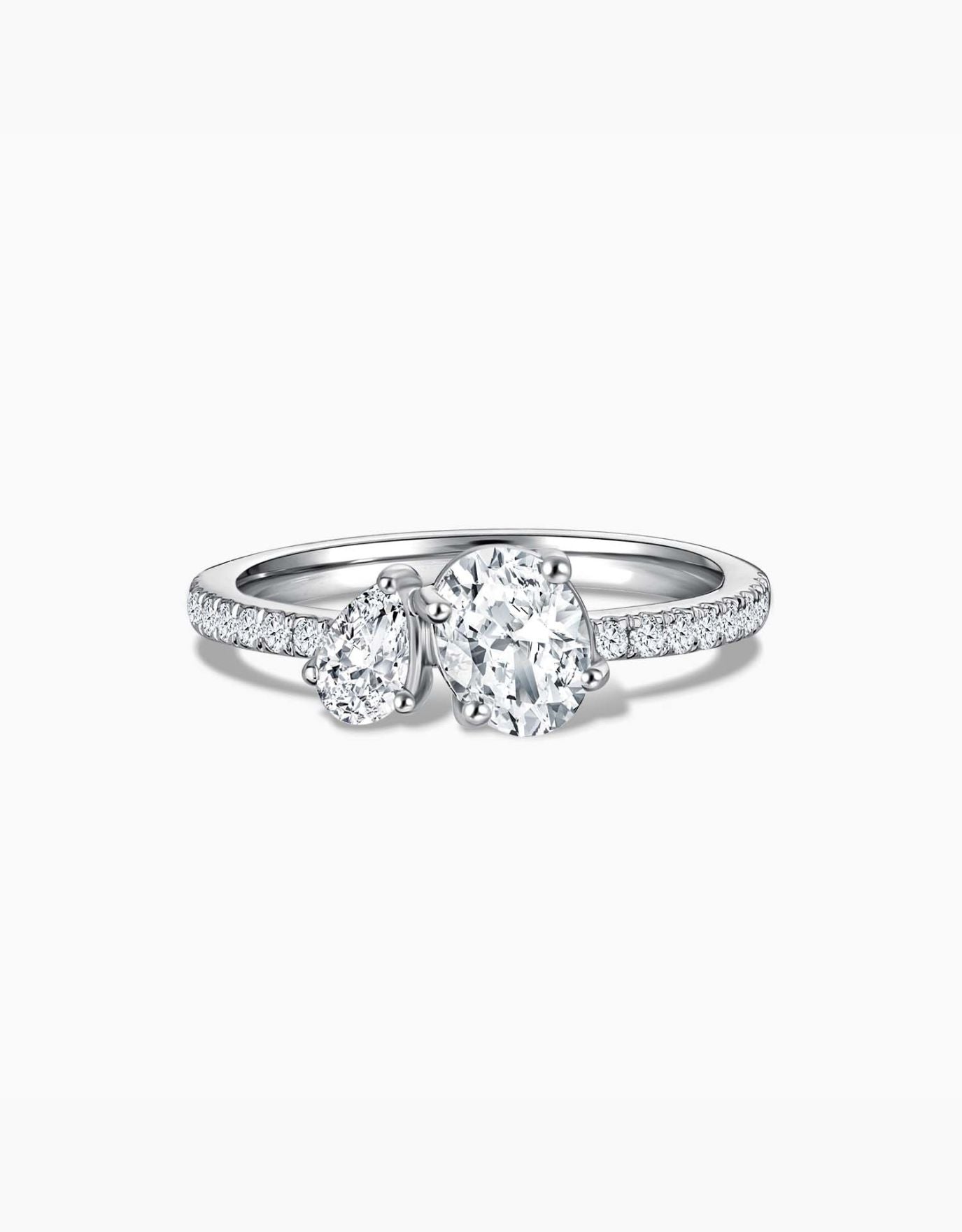 LVC Precieux Dazzling Duet Diamond Ring