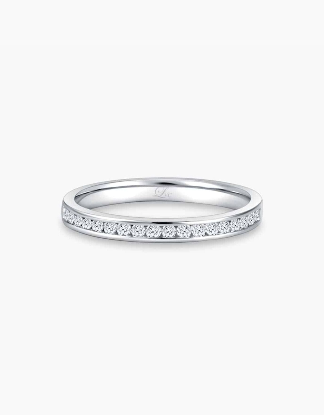 White gold wedding hot sale ring with diamonds