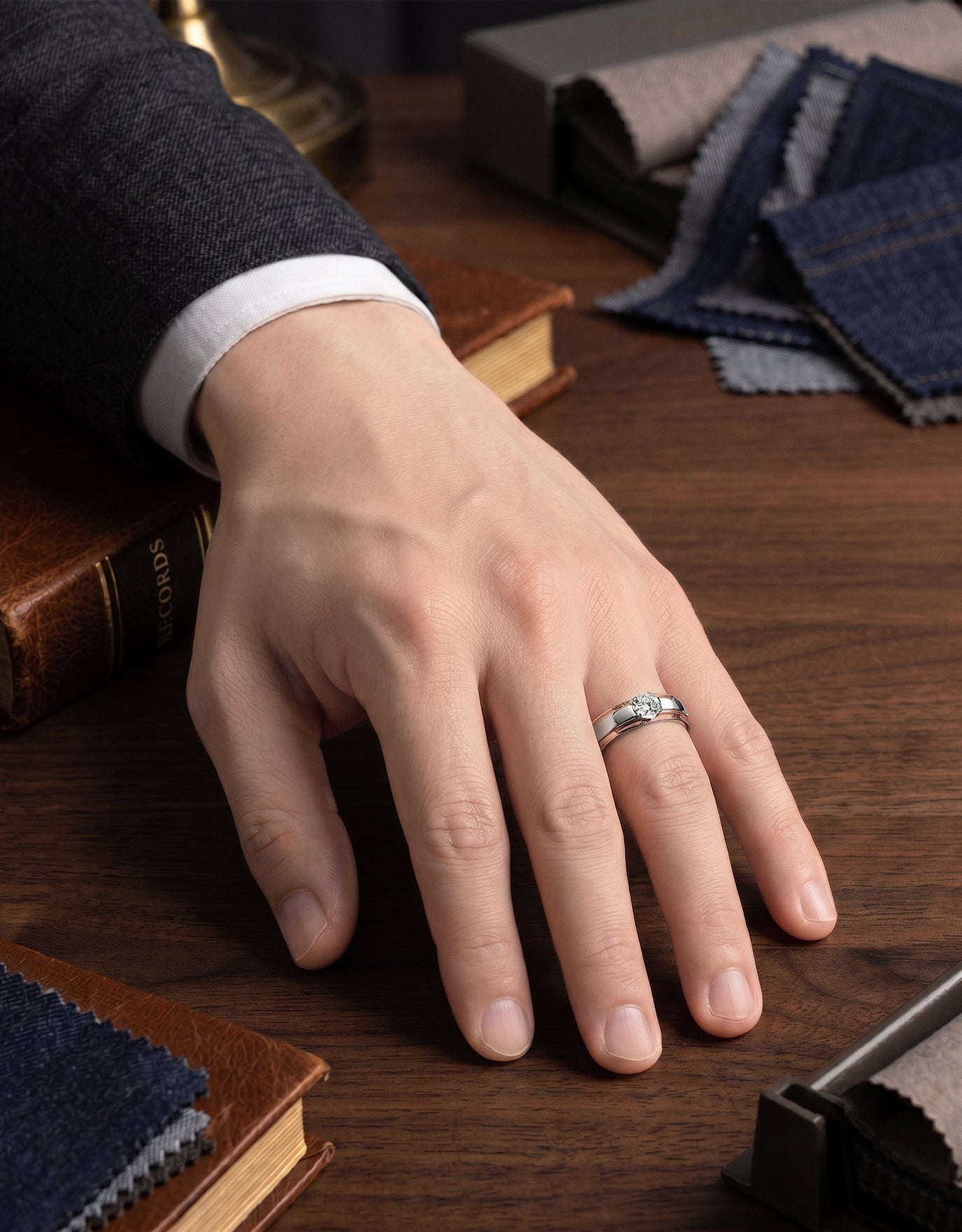 LVC Tresor Ava Diamond Wedding Band