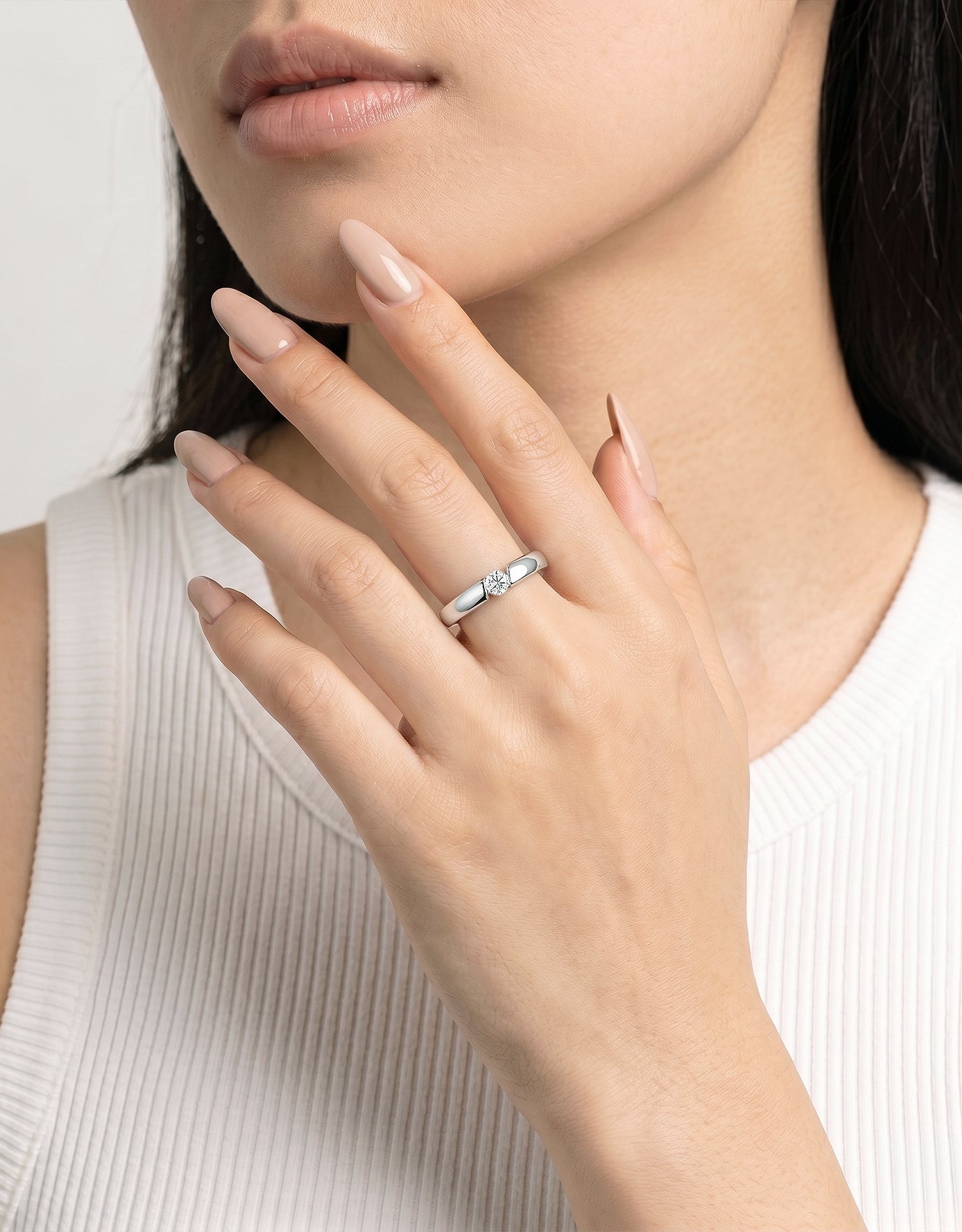 LVC Tresor Ines Diamond Wedding Band