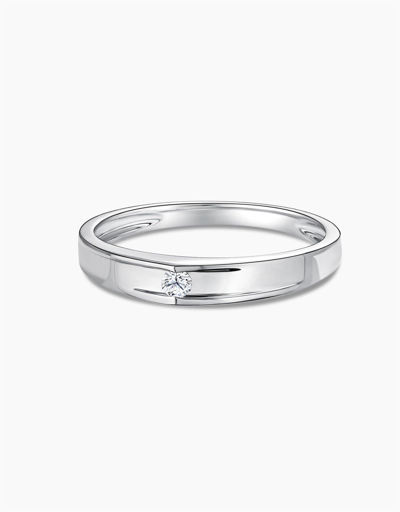 LVC Tresor Biane Amour Diamond Wedding Band