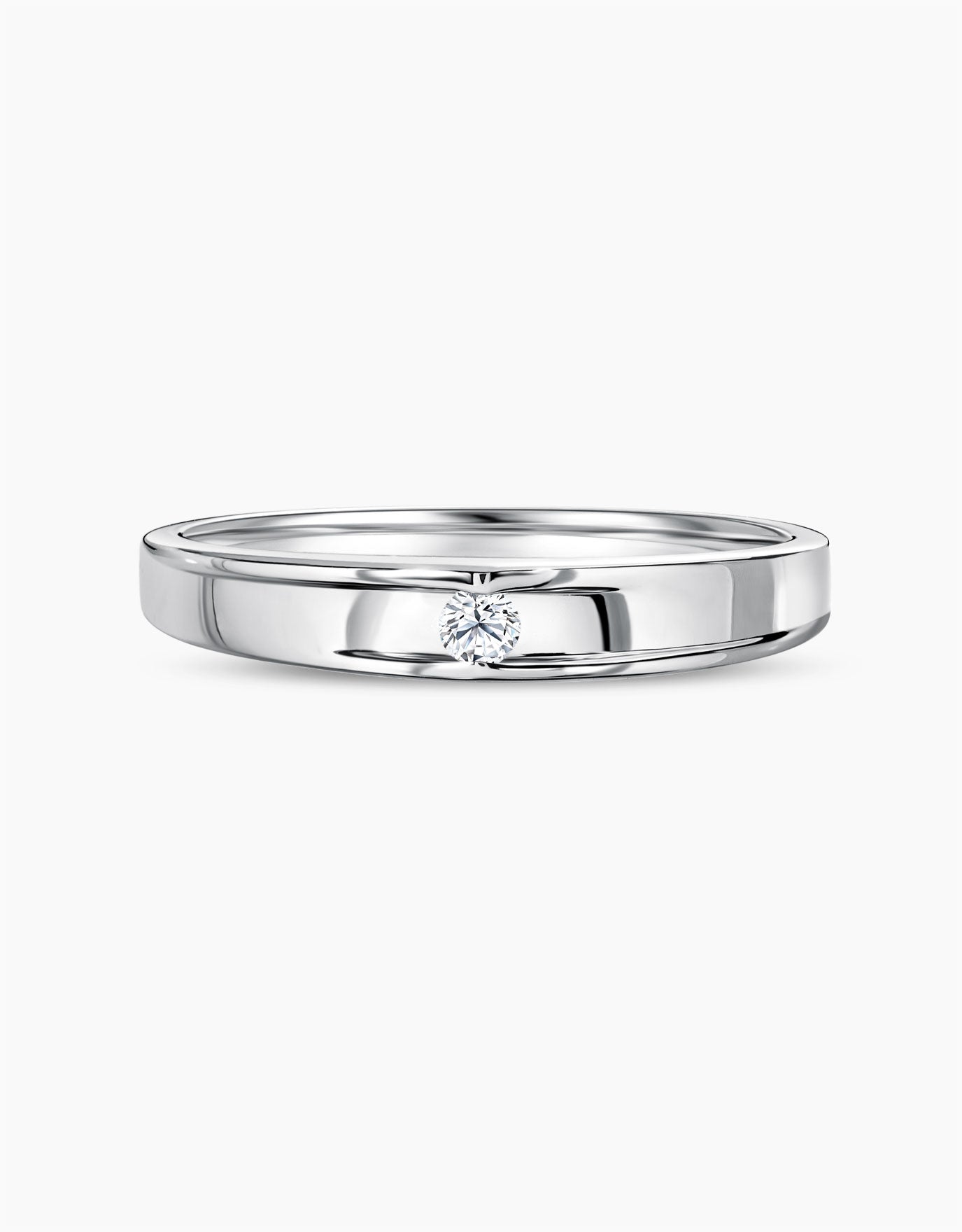 LVC Tresor Biane Amour Diamond Wedding Band