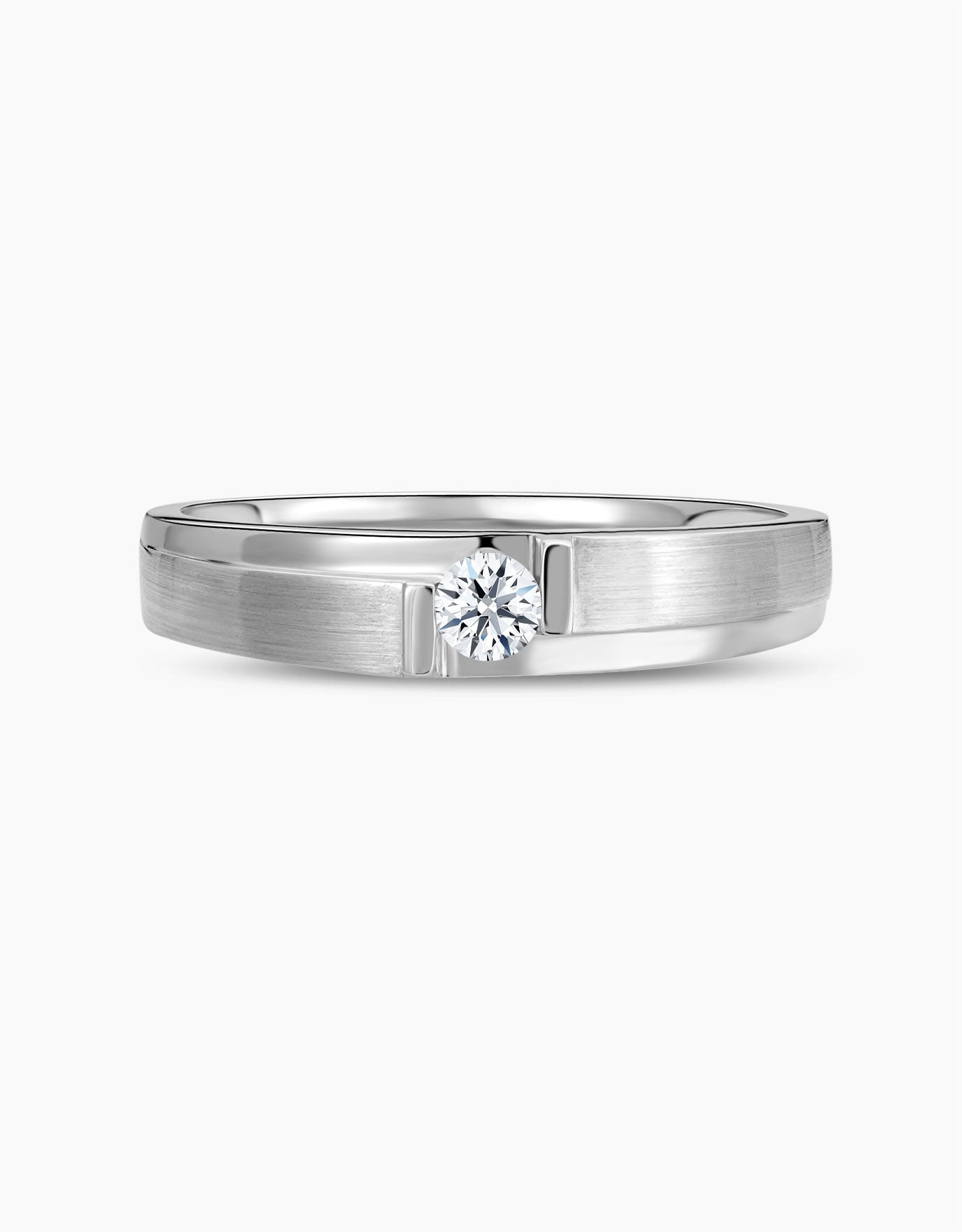 LVC Tresor Amory Slim Diamond Wedding Band