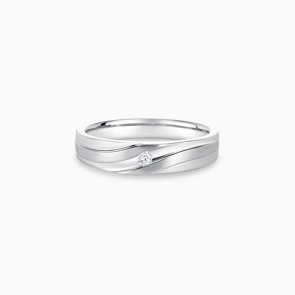 LVC Purete Celestial Diamond Wedding Band in Platinum