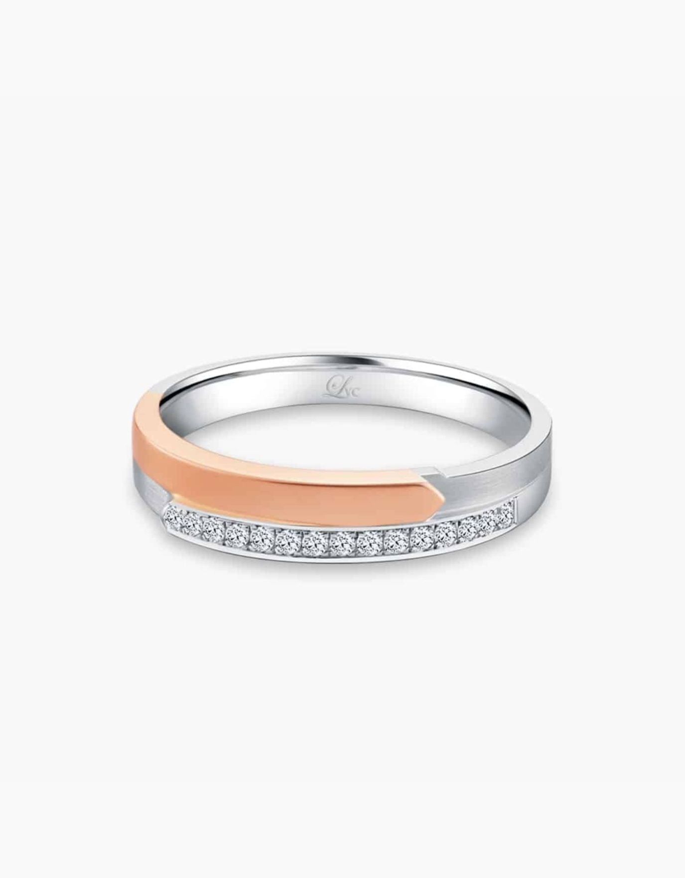 White gold sale love bands