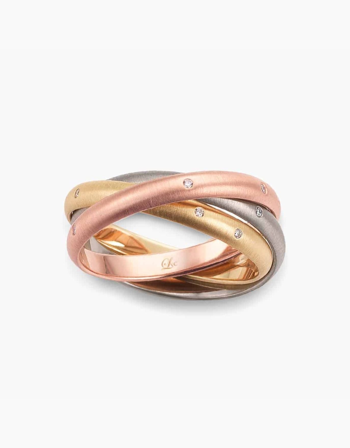 Cartier trinity wedding on sale ring