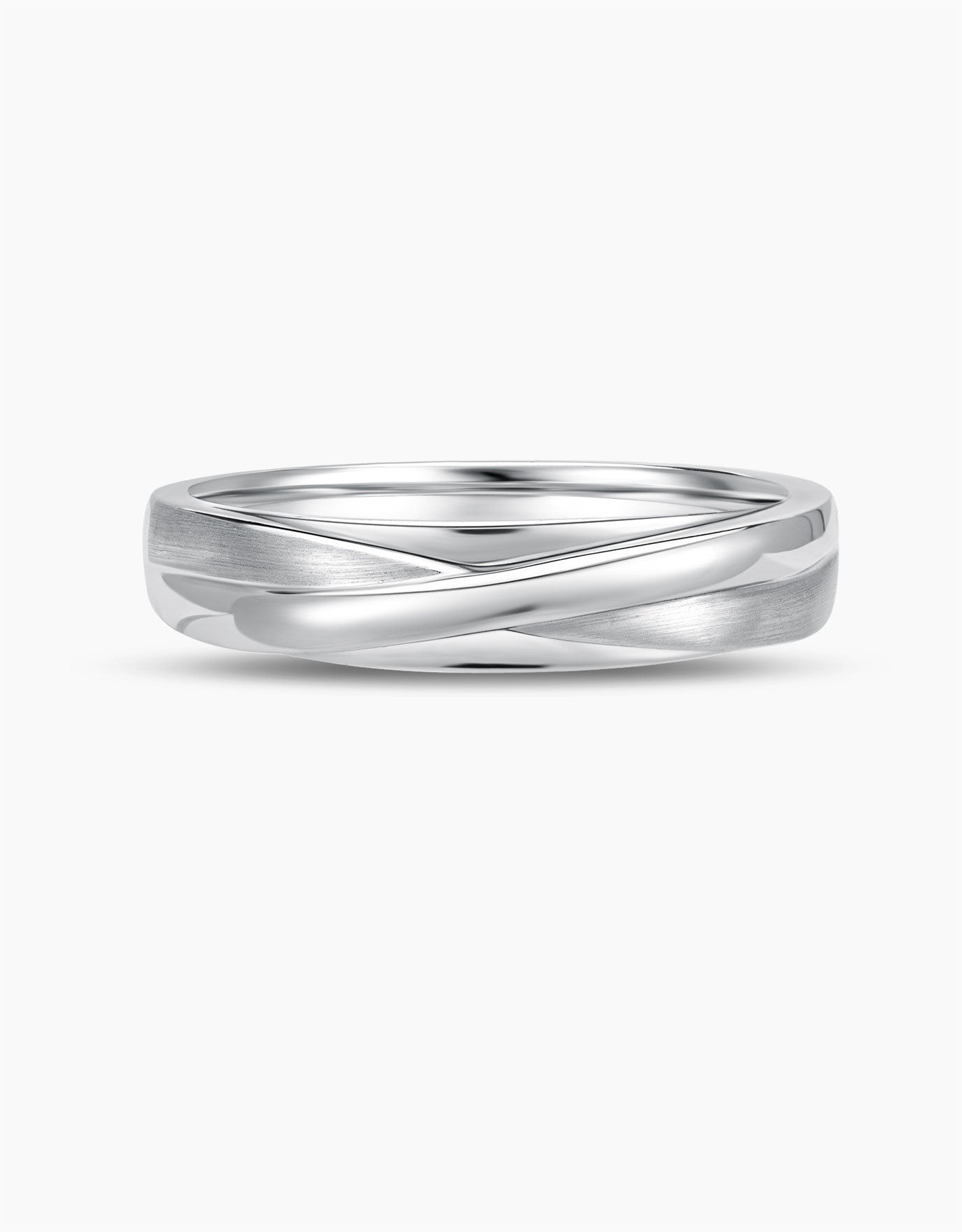 LVC Noeud Intertwined Love Wedding Band