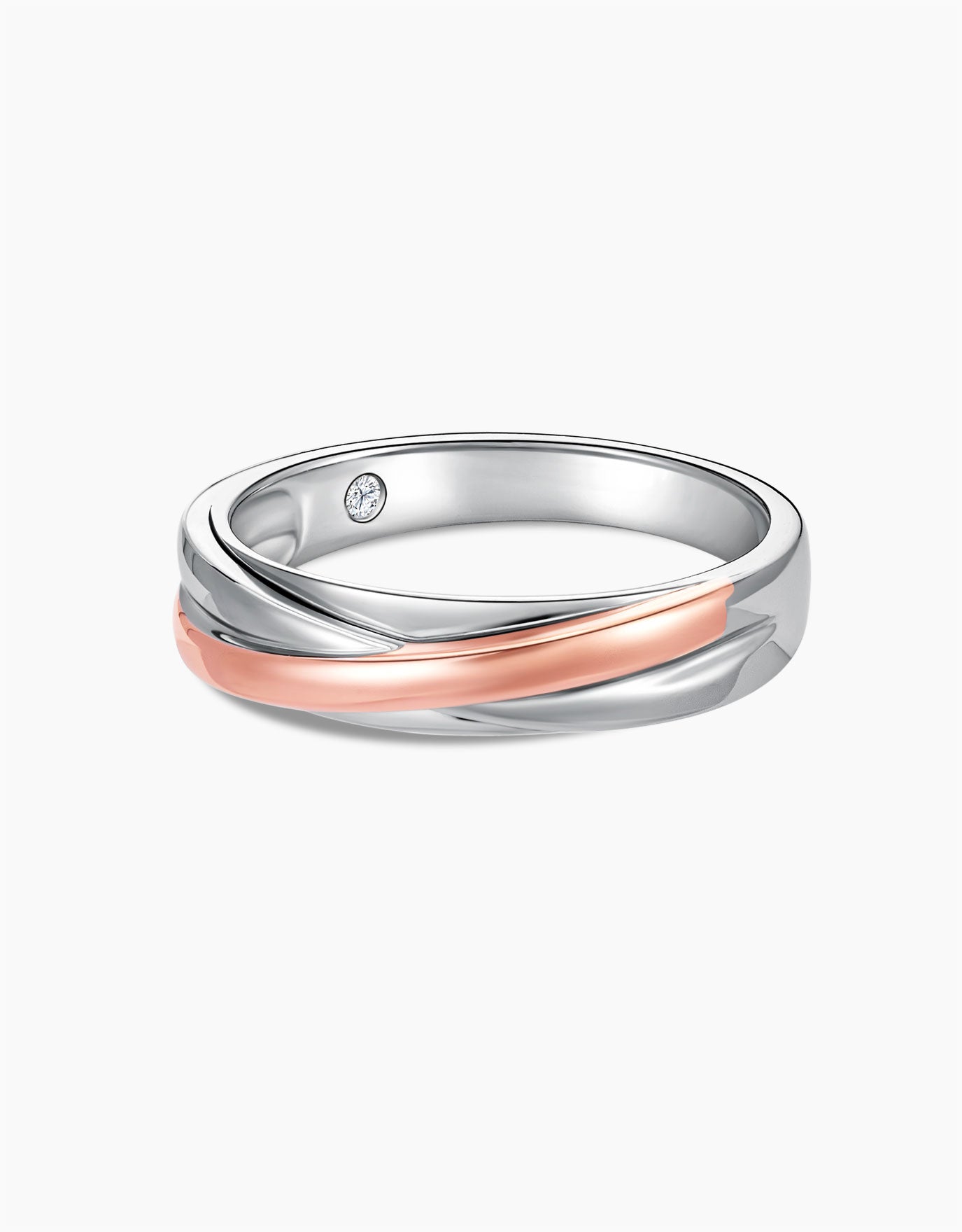 LVC Noeud Love’s Embrace Wedding Band