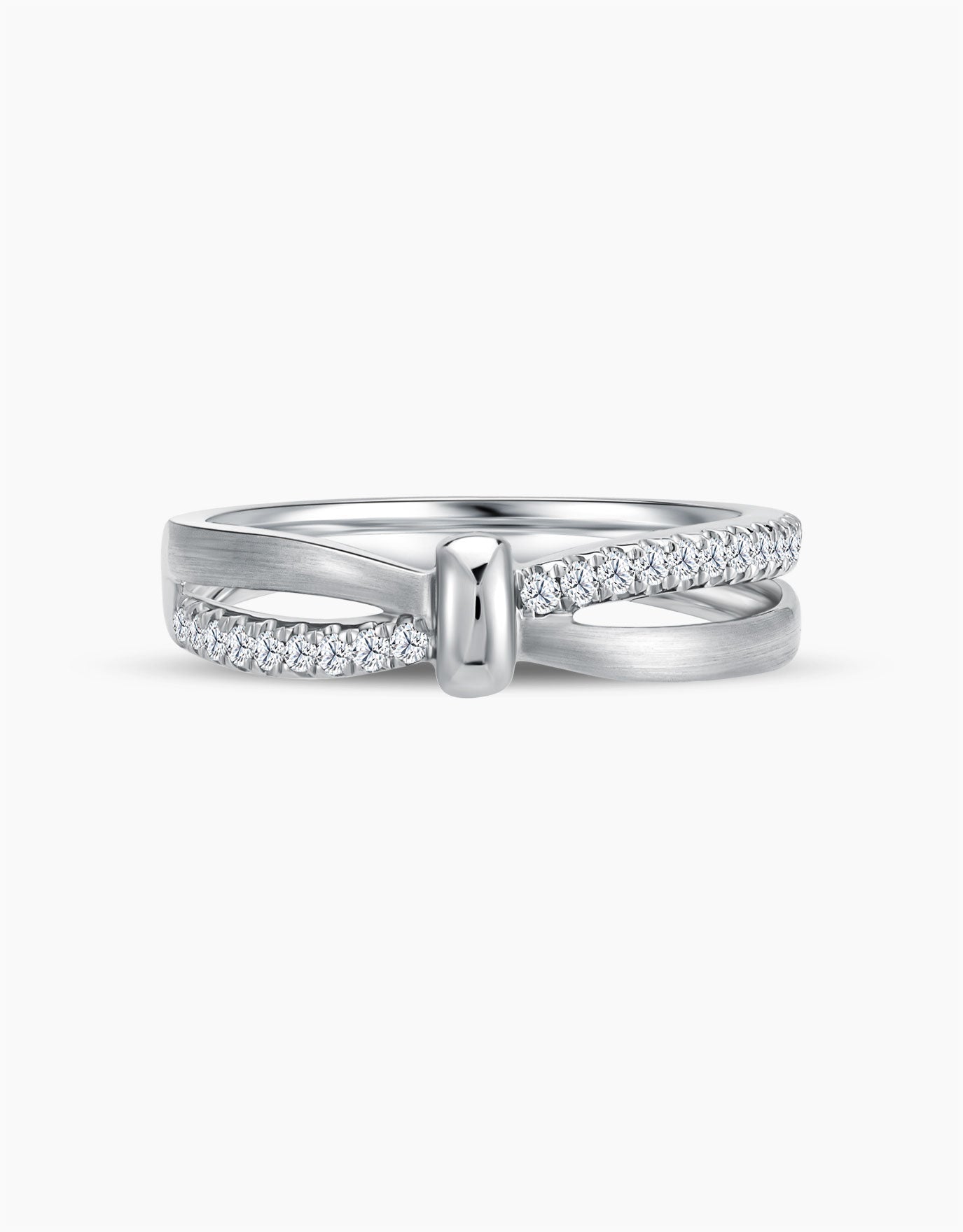 LVC Noeud Serene Love Wedding Band