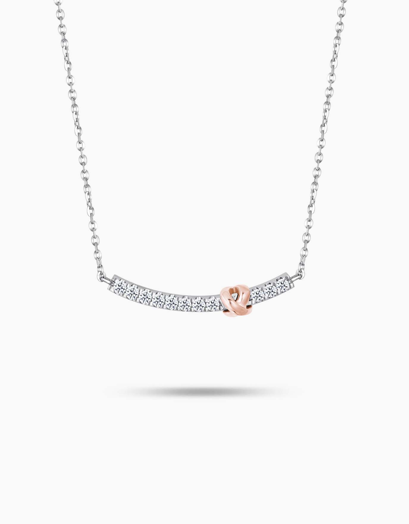 LVC Eterno Noeud Diamond Necklace