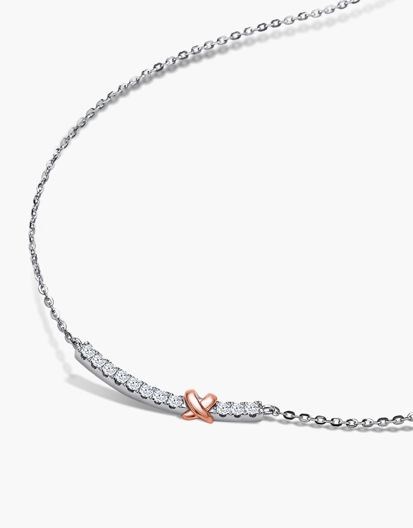 LVC Eterno Noeud Diamond Necklace