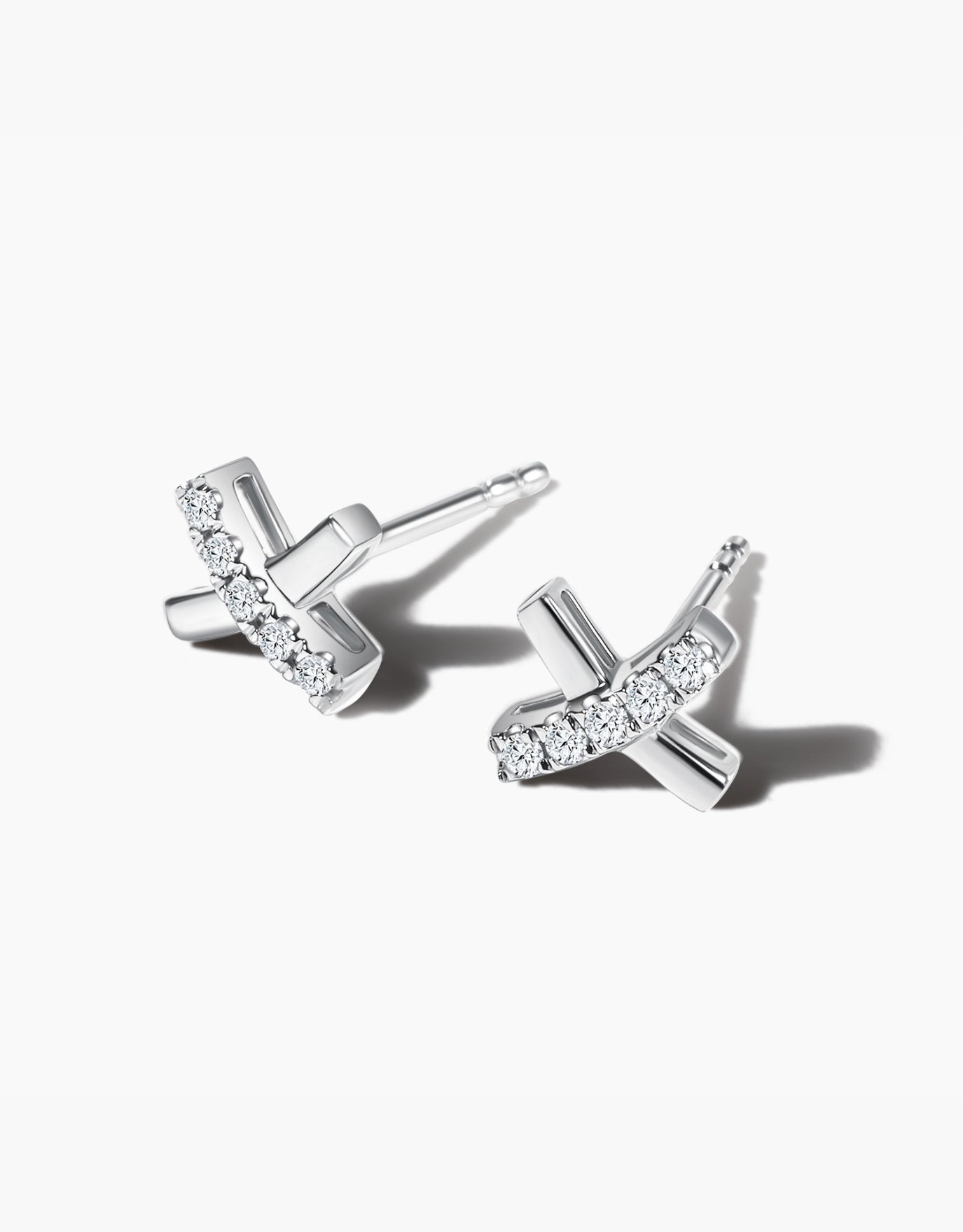 LVC Charmes X Diamond Earrings