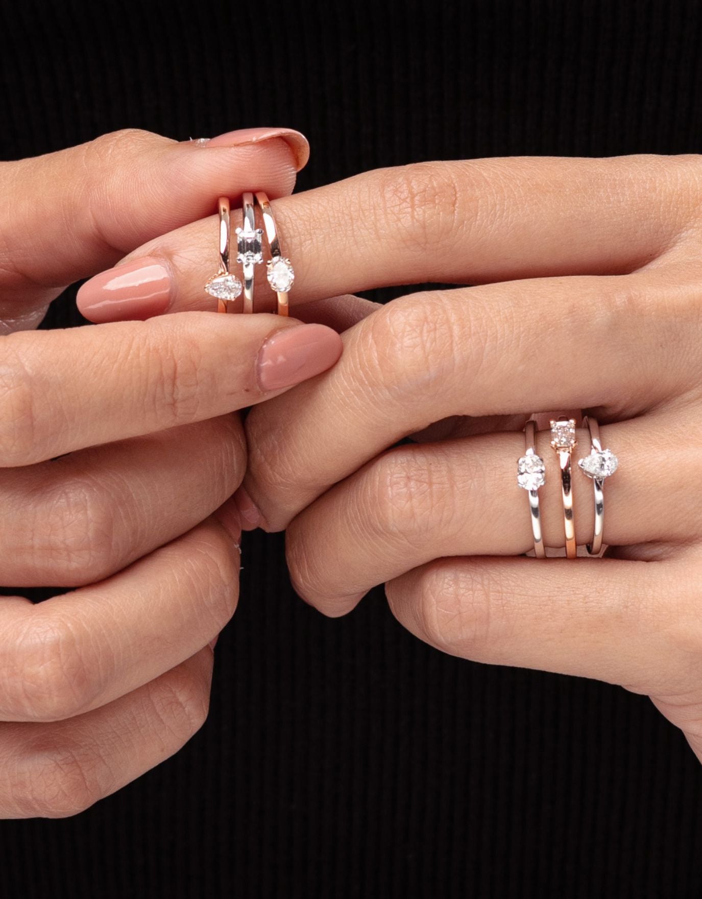 LVC Precieux Classic Emerald Diamond Ring - 0.25ct