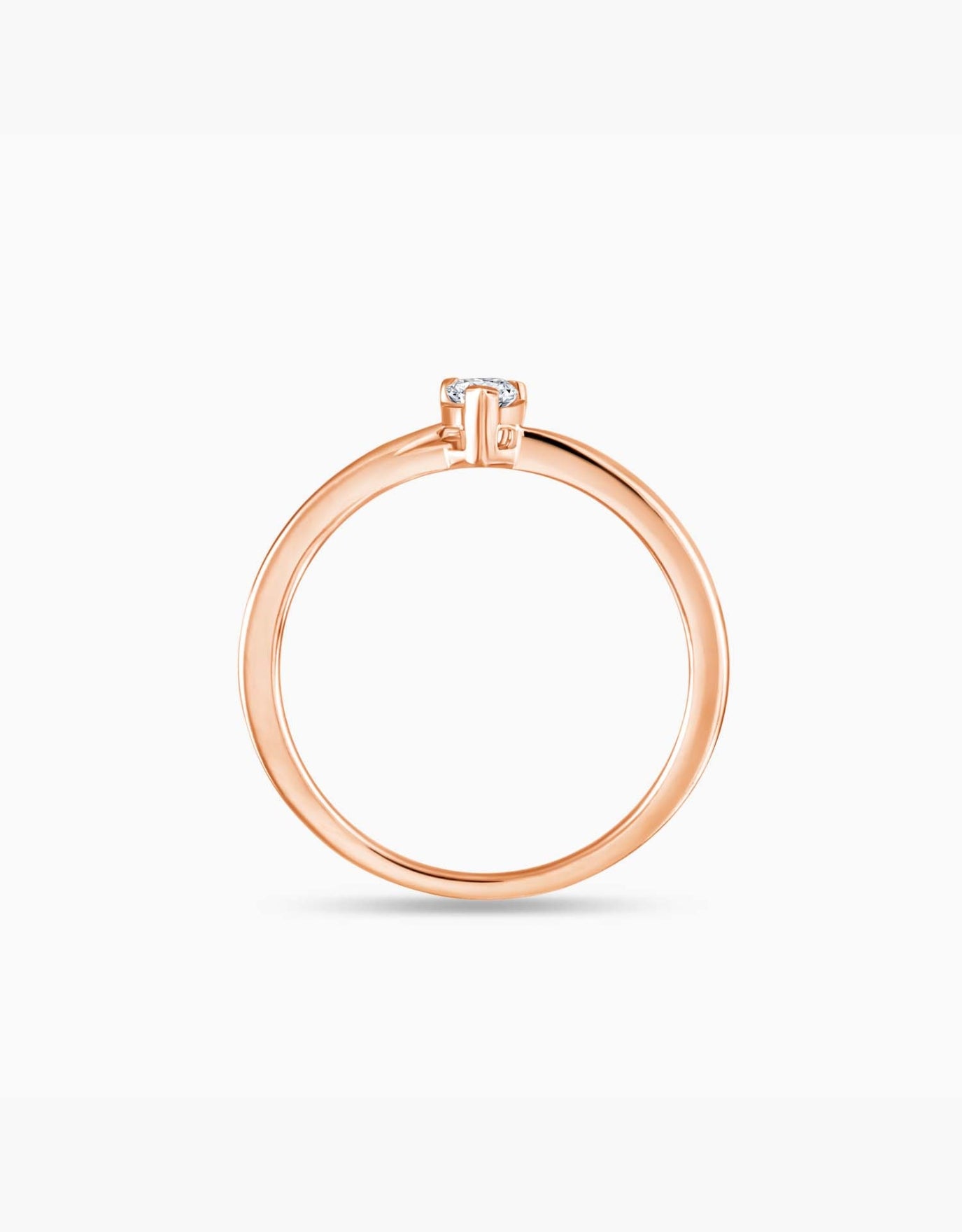 LVC Precieux Classic Teardrop Diamond Ring - 0.2ct