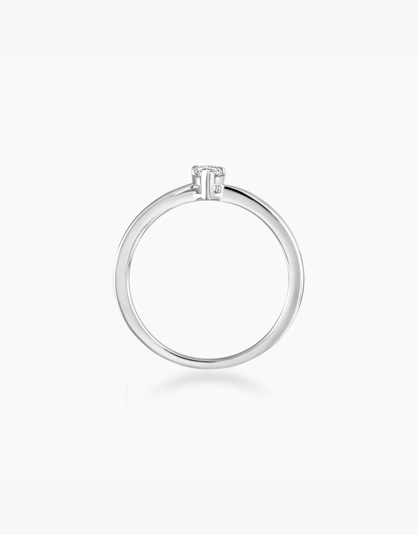 LVC Precieux Classic Teardrop Diamond Ring - 0.2ct