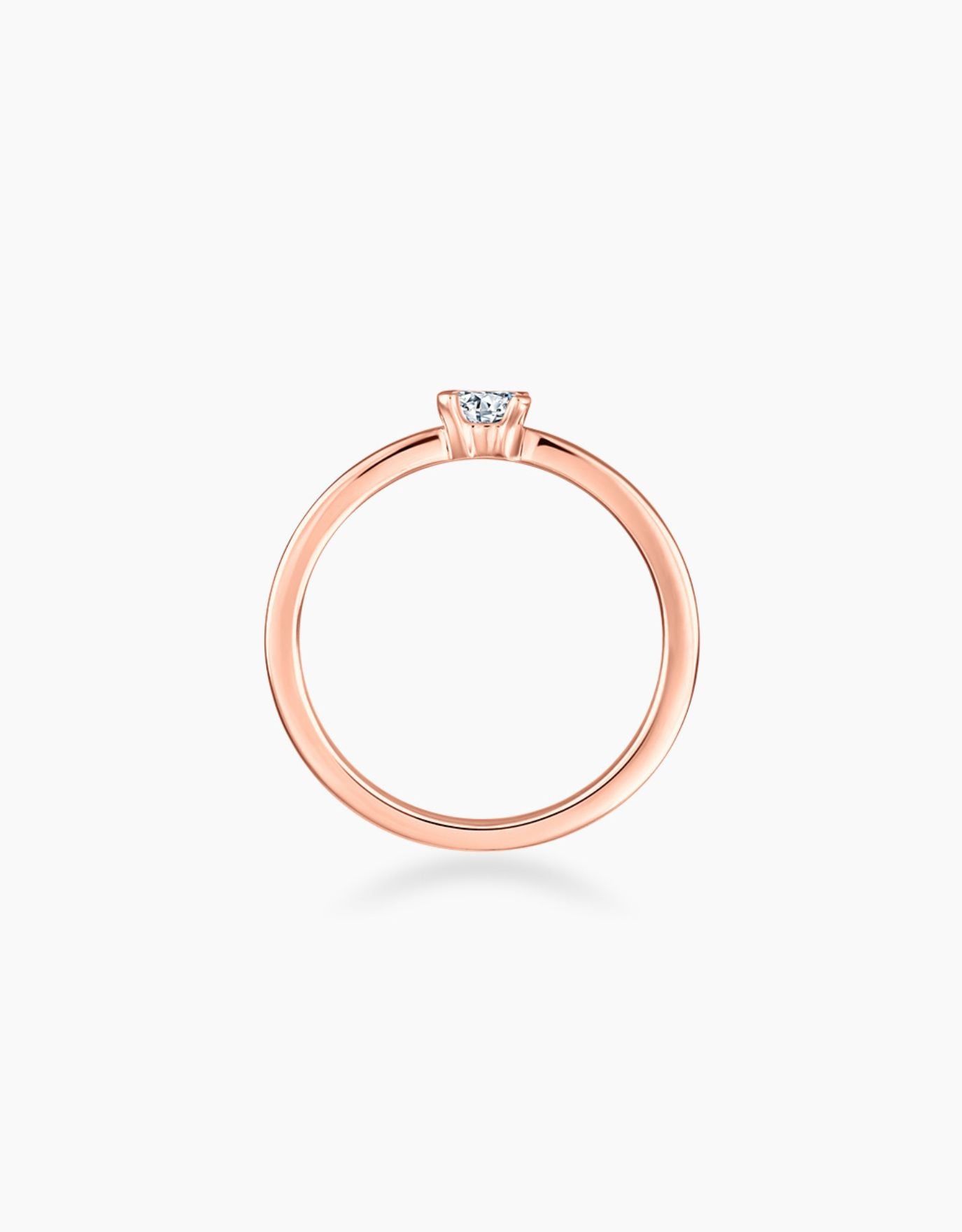 LVC Precieux Classic Ellipse Diamond Ring - 0.24ct