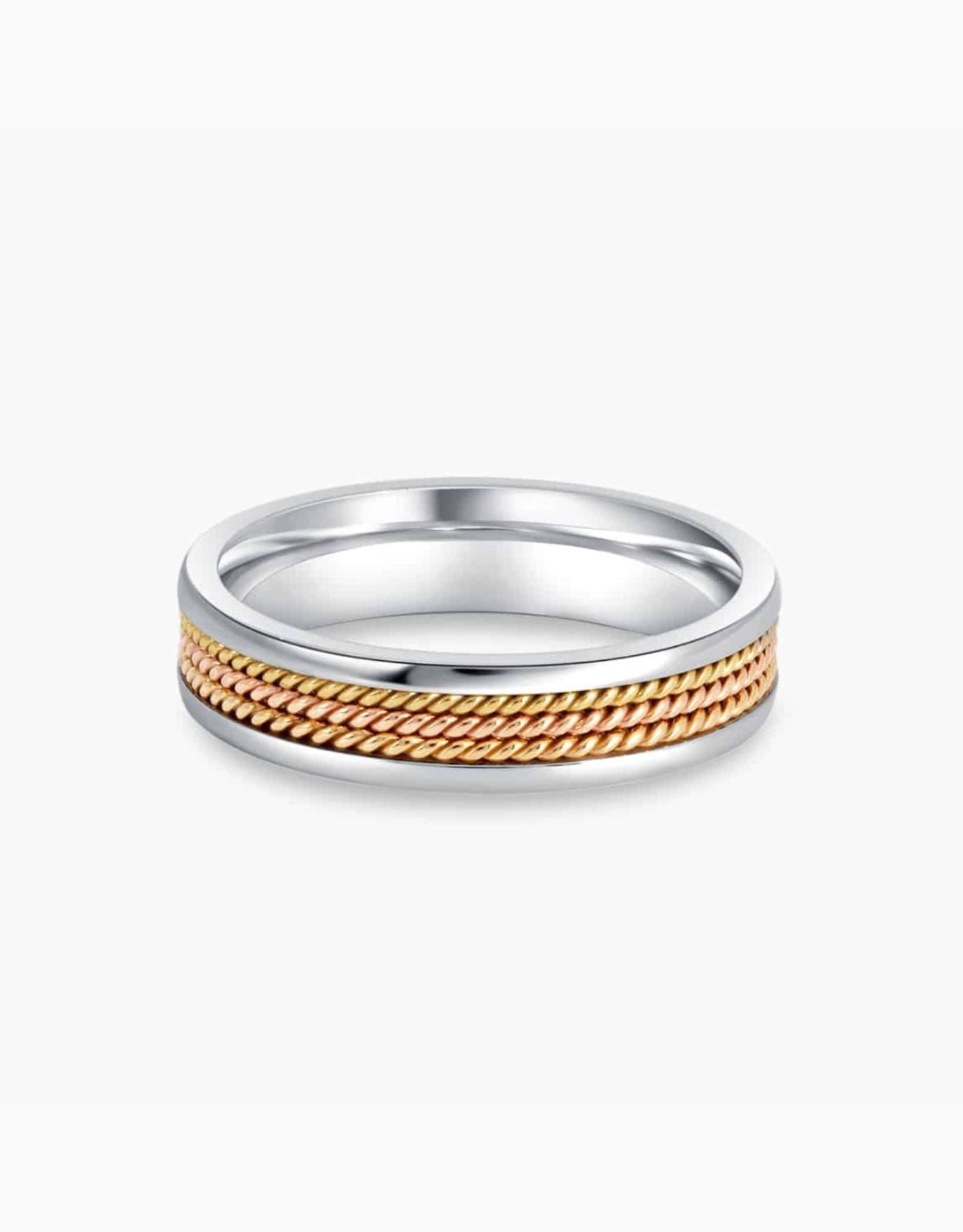 Cheap white gold on sale mens wedding bands