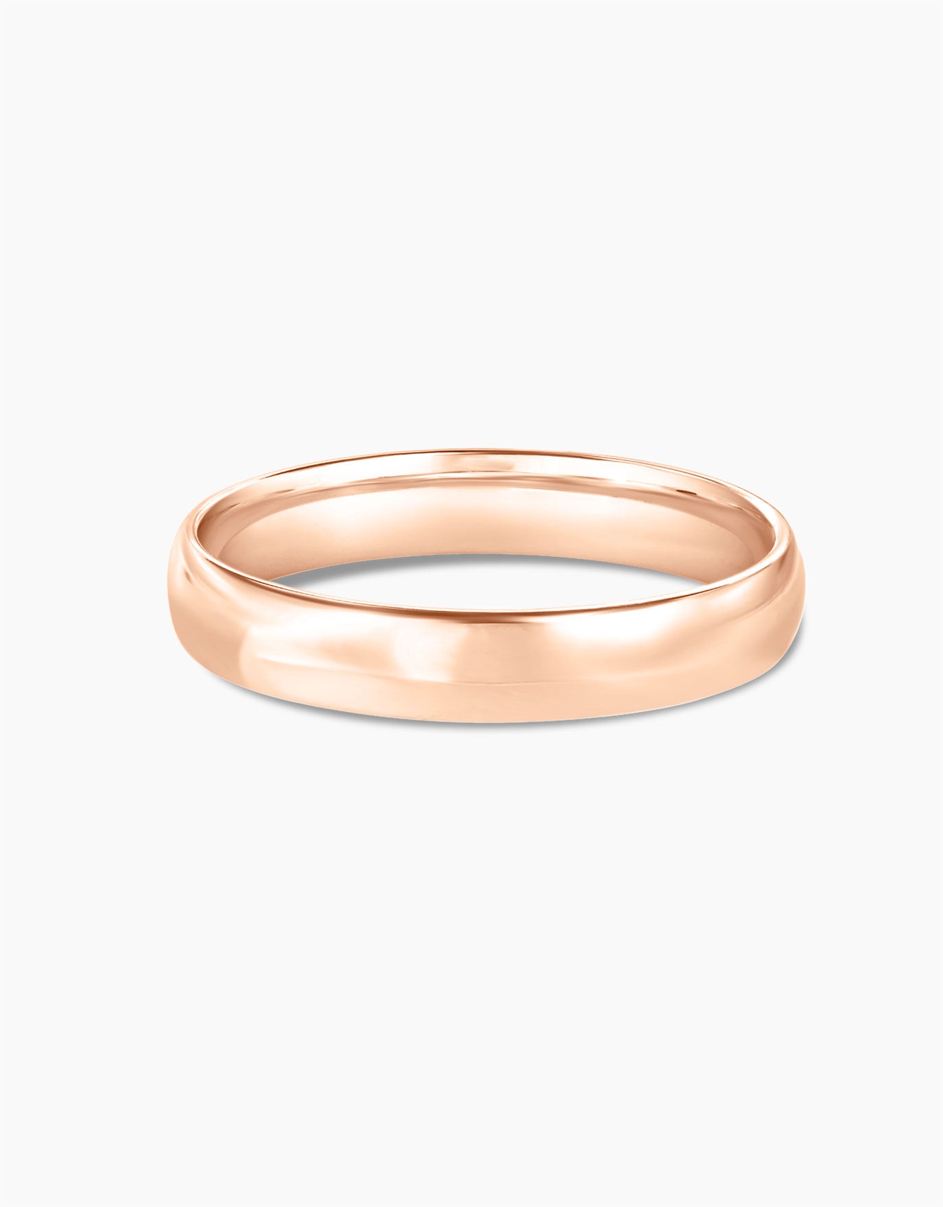LVC Tresor Jody Wedding Band In Rose Gold